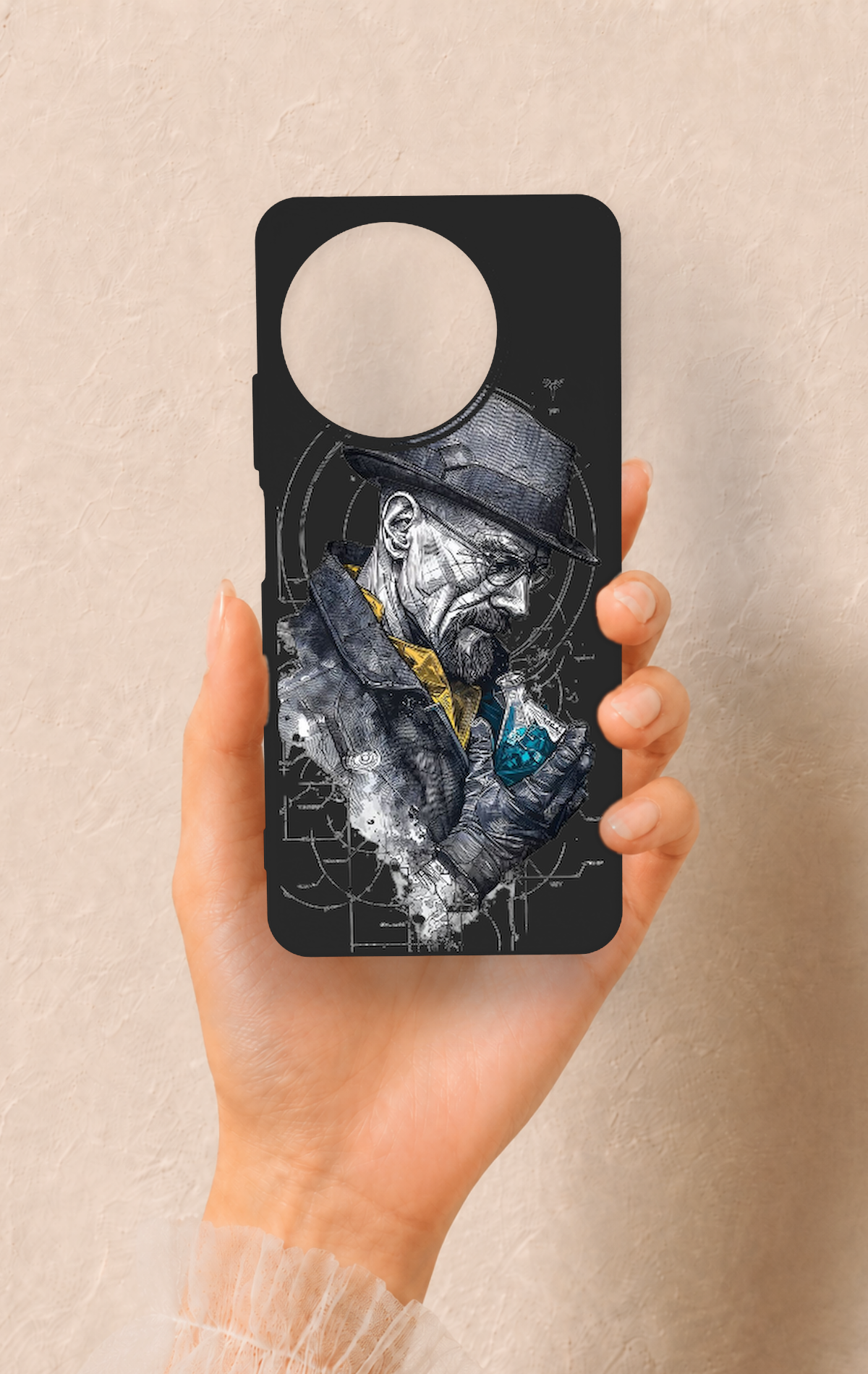 Realme 11 Uyumlu Walter White Desenli Silikon Kılıf