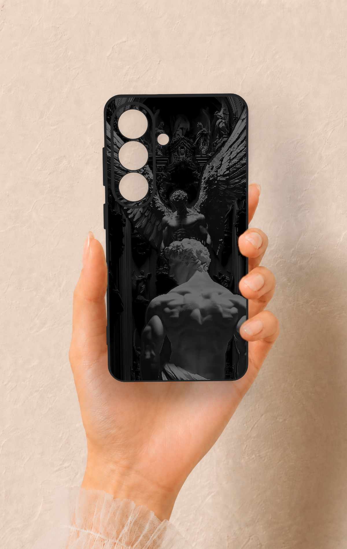 Samsung S26 Uyumlu Icarus Desenli Silikon Kılıf