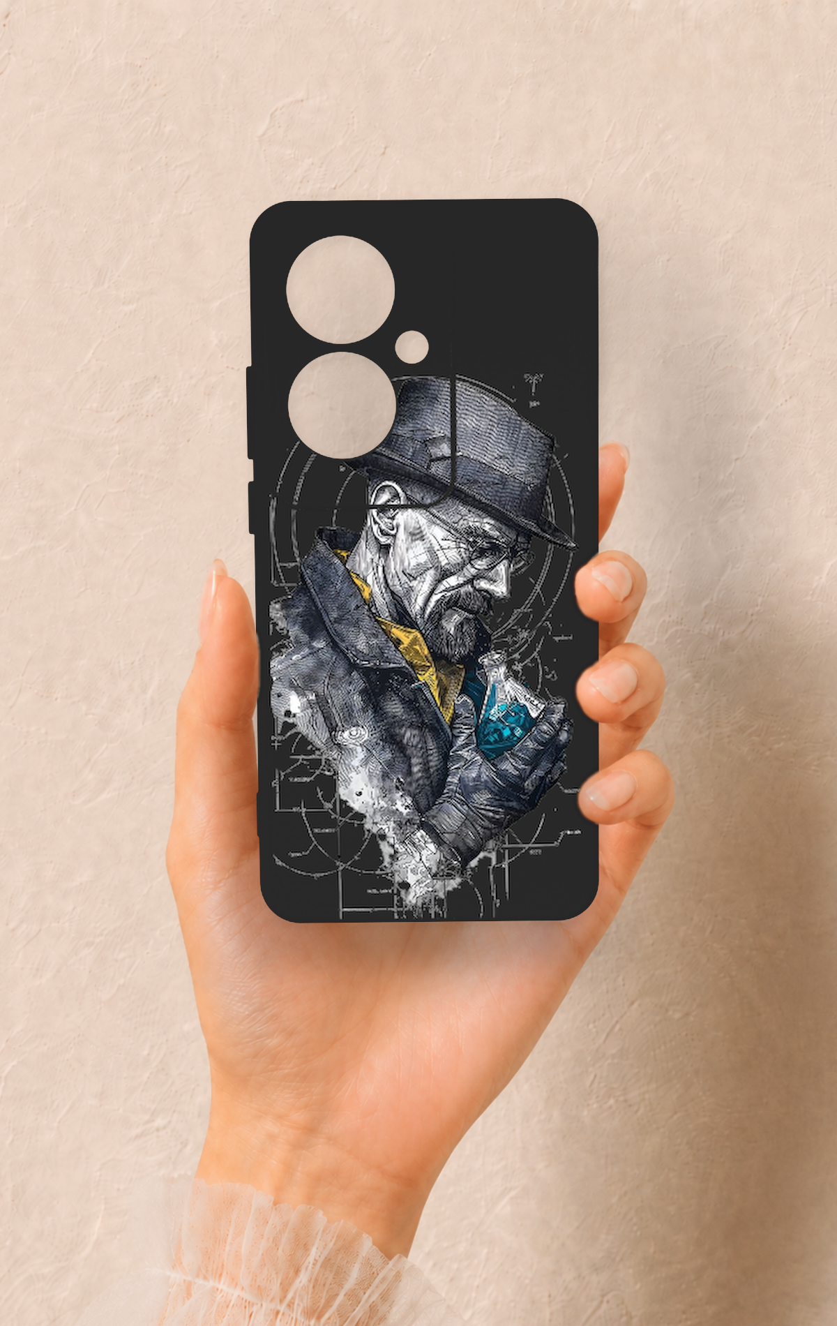 Oppo Reno 11F Uyumlu Walter White Desenli Silikon Kılıf
