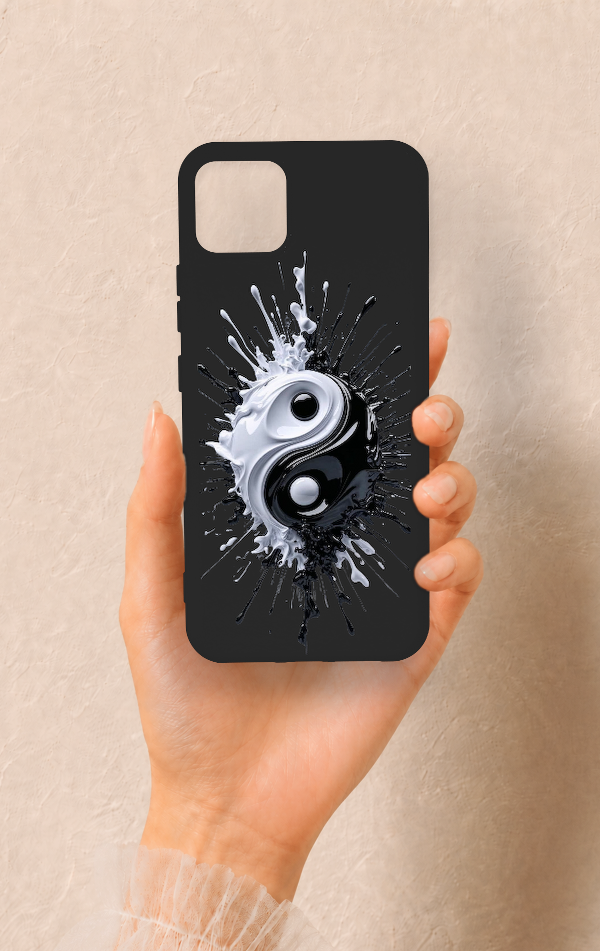 Realme C11 2021 Uyumlu İyi ve Kötü Desenli Silikon Kılıf