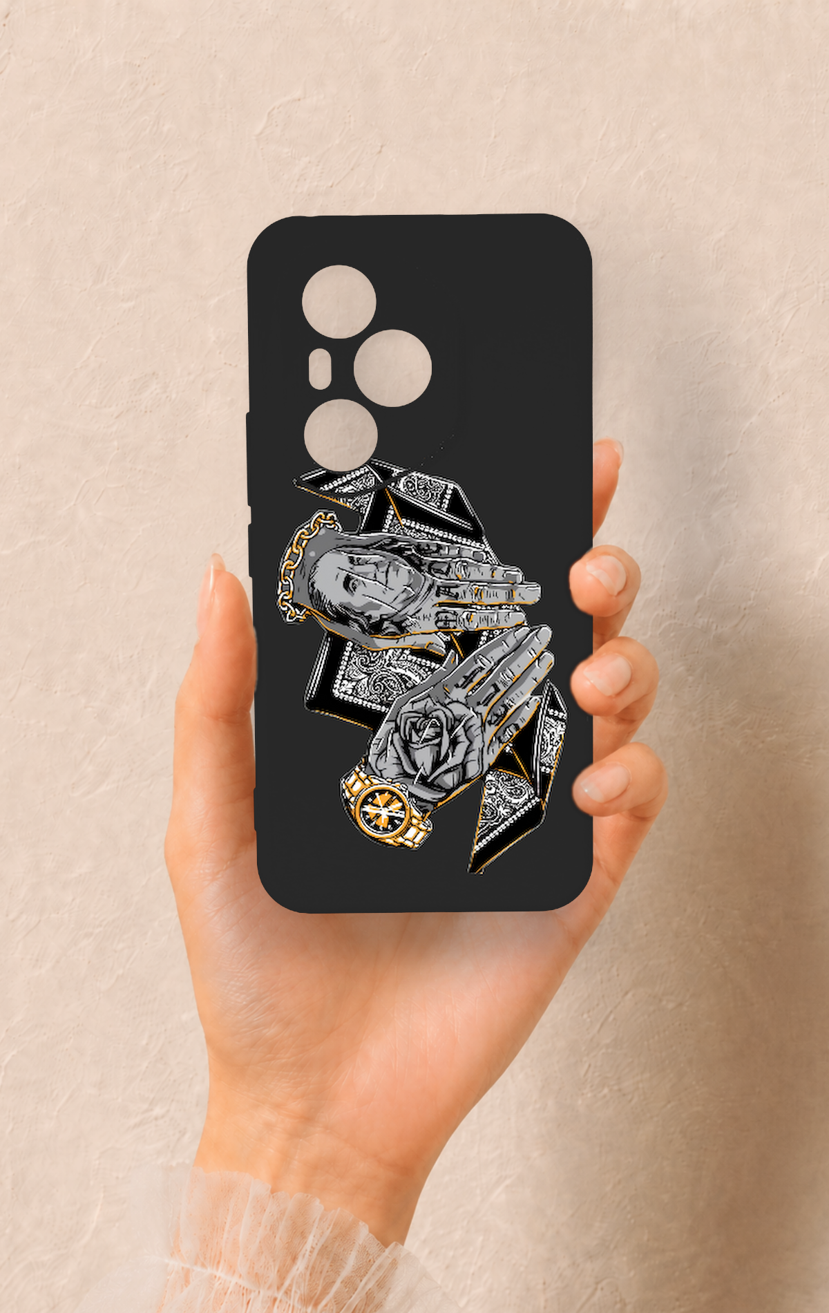 Honor 400 Pro Uyumlu Self Made Desenli Silikon Kılıf