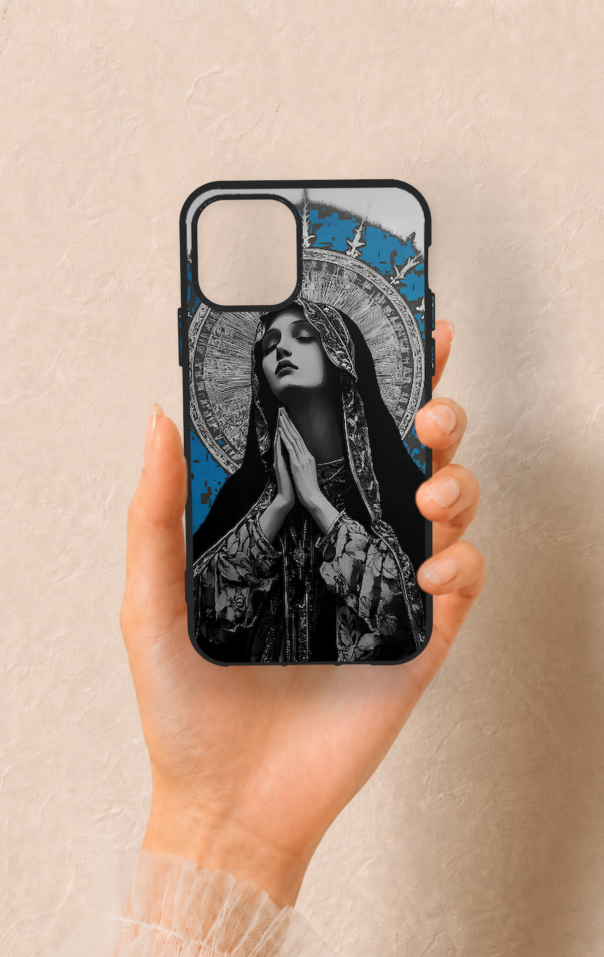 iPhone 11 Pro Uyumlu Rahibe Desenli Silikon Kılıf