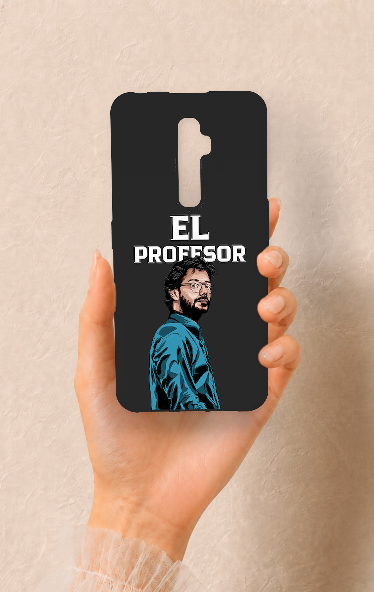 Oppo Reno 2Z Uyumlu El Profesor Desenli Silikon Kılıf
