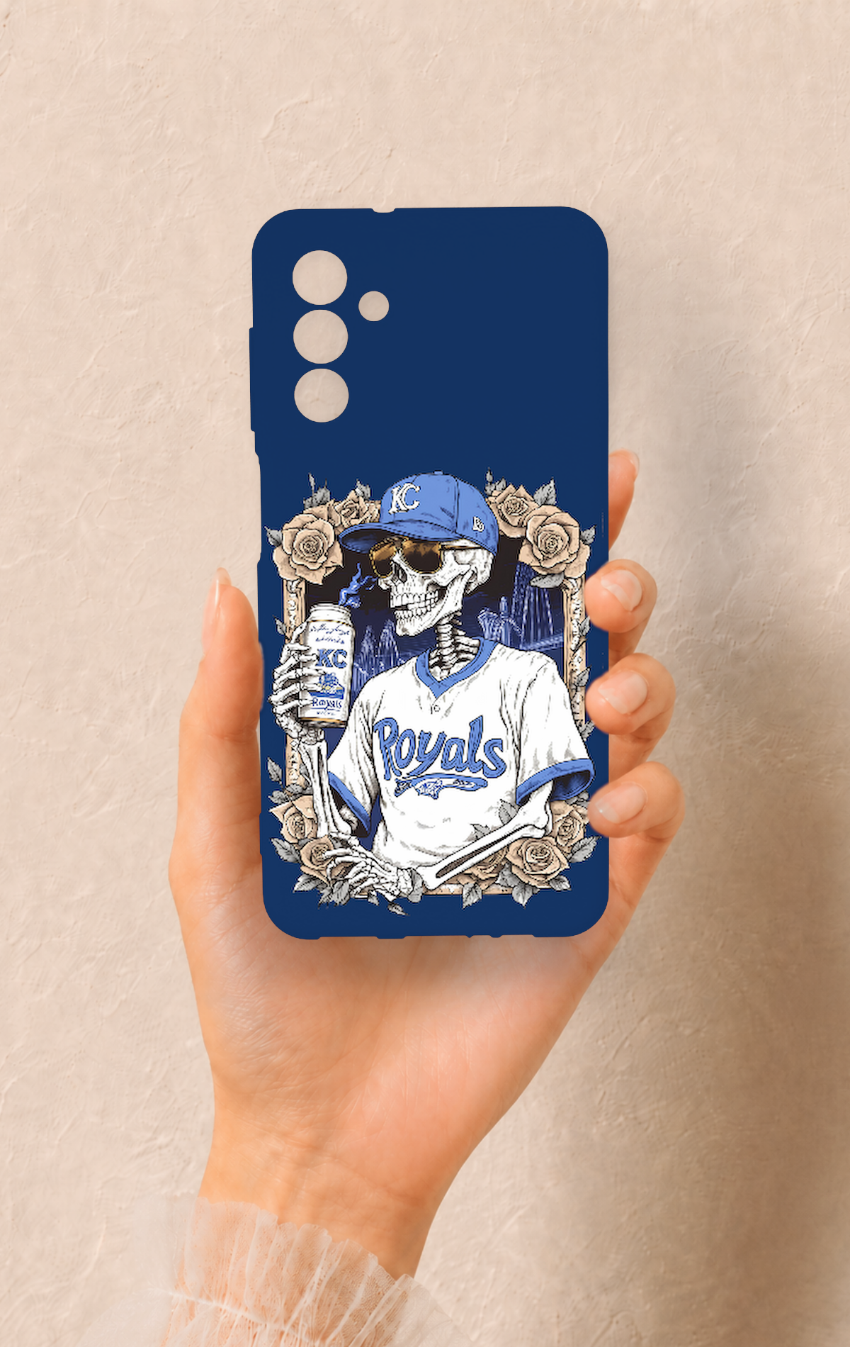 Samsung A04S Uyumlu Royals Desenli Silikon Kılıf