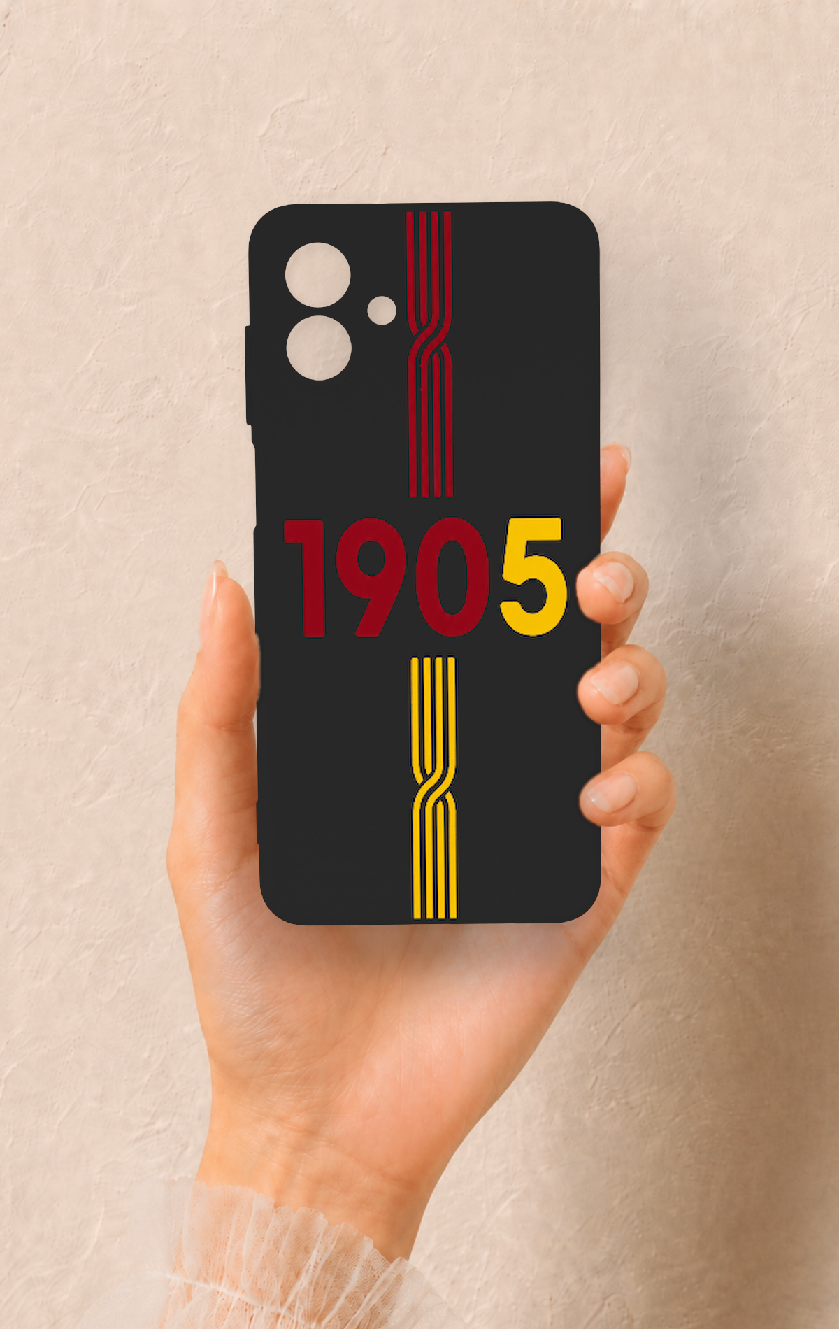 Samsung A07 Uyumlu 1905 Kemer Desenli Silikon Kılıf