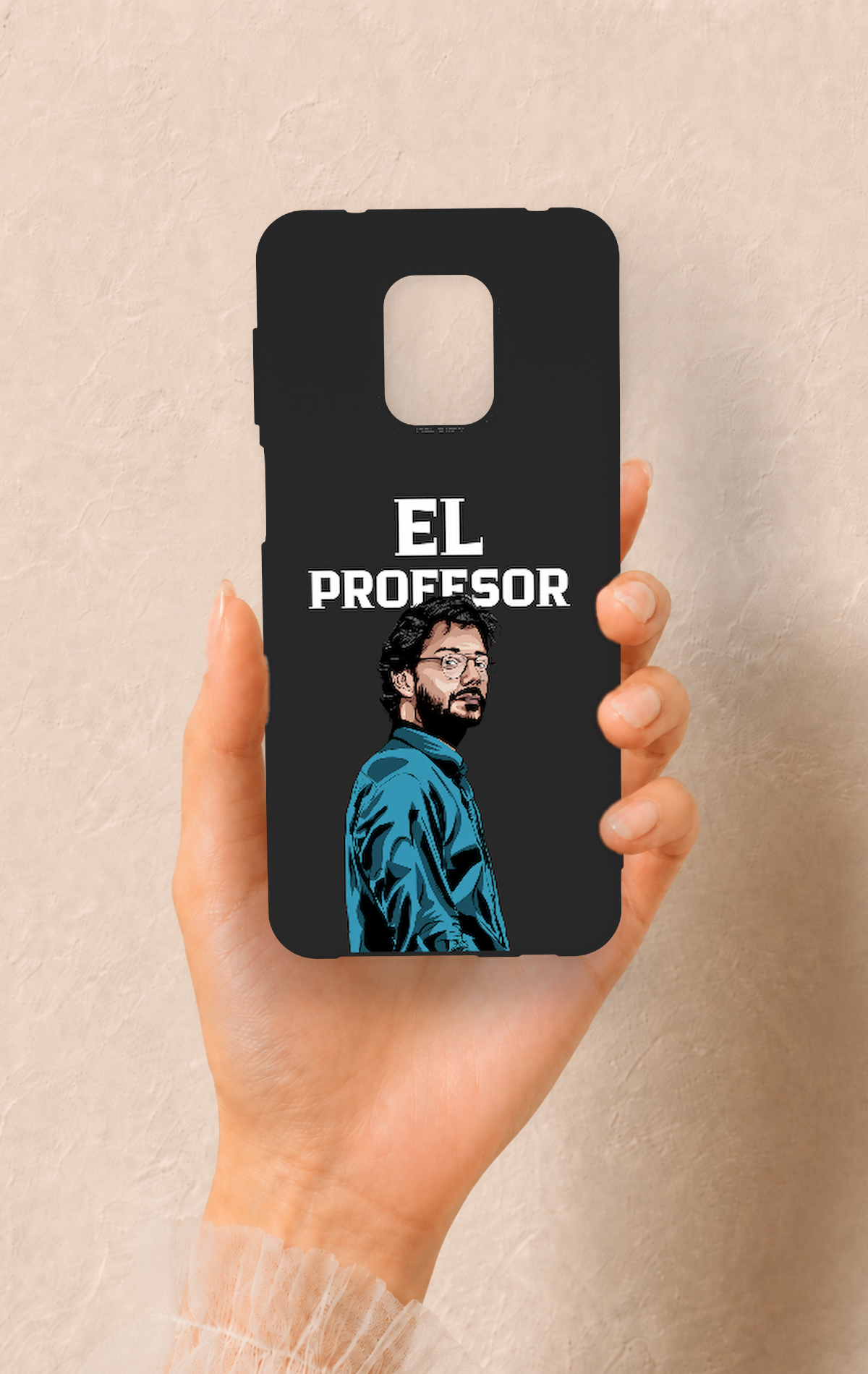 Redmi Note 9 Pro 9S Uyumlu El Profesor Desenli Silikon Kılıf