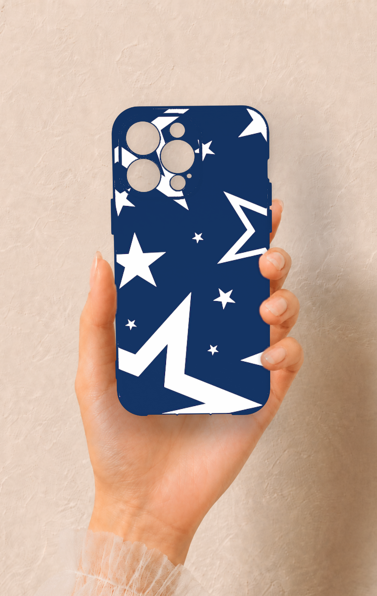 iPhone 14 Pro Max Uyumlu Mega Star Desenli Silikon Kılıf