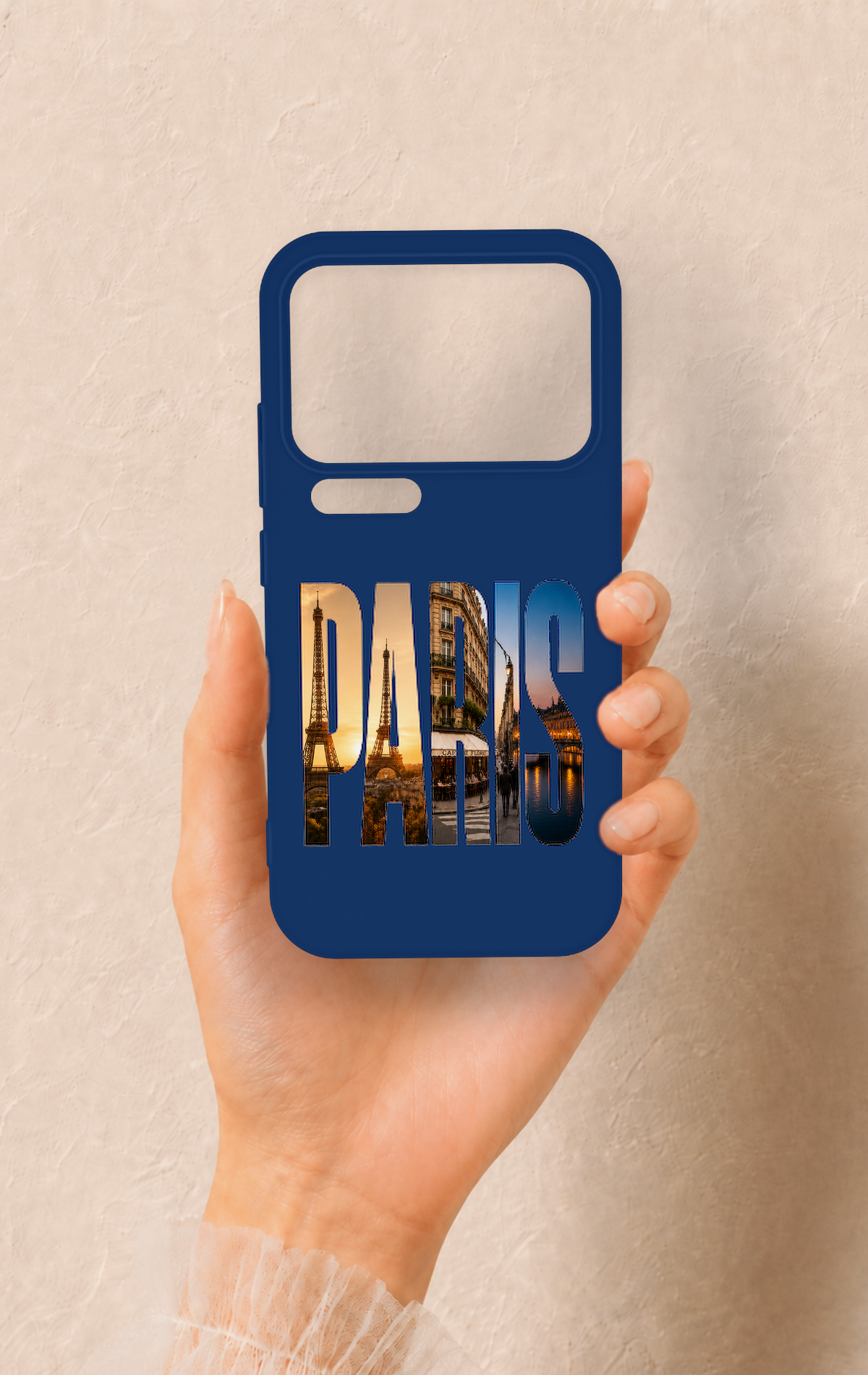 Xiaomi Mi 17 Pro 5G Uyumlu Paris Desenli Silikon Kılıf