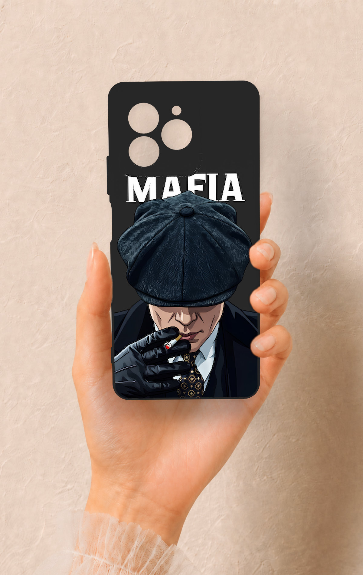 Omix X7 Uyumlu MAFIA Desenli Silikon Kılıf