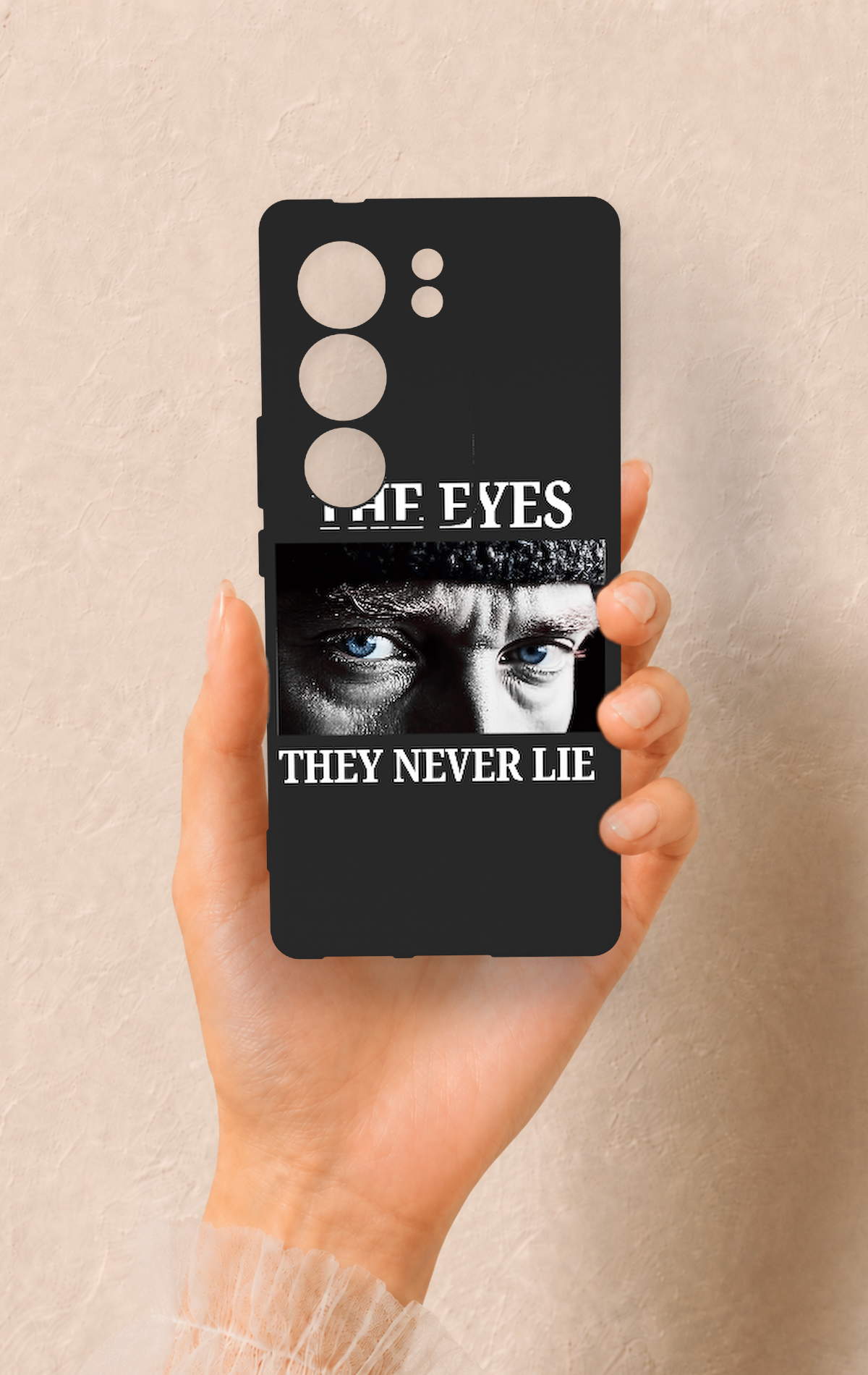 Vivo V29 Uyumlu Atatürk Eyes Desenli Silikon Kılıf