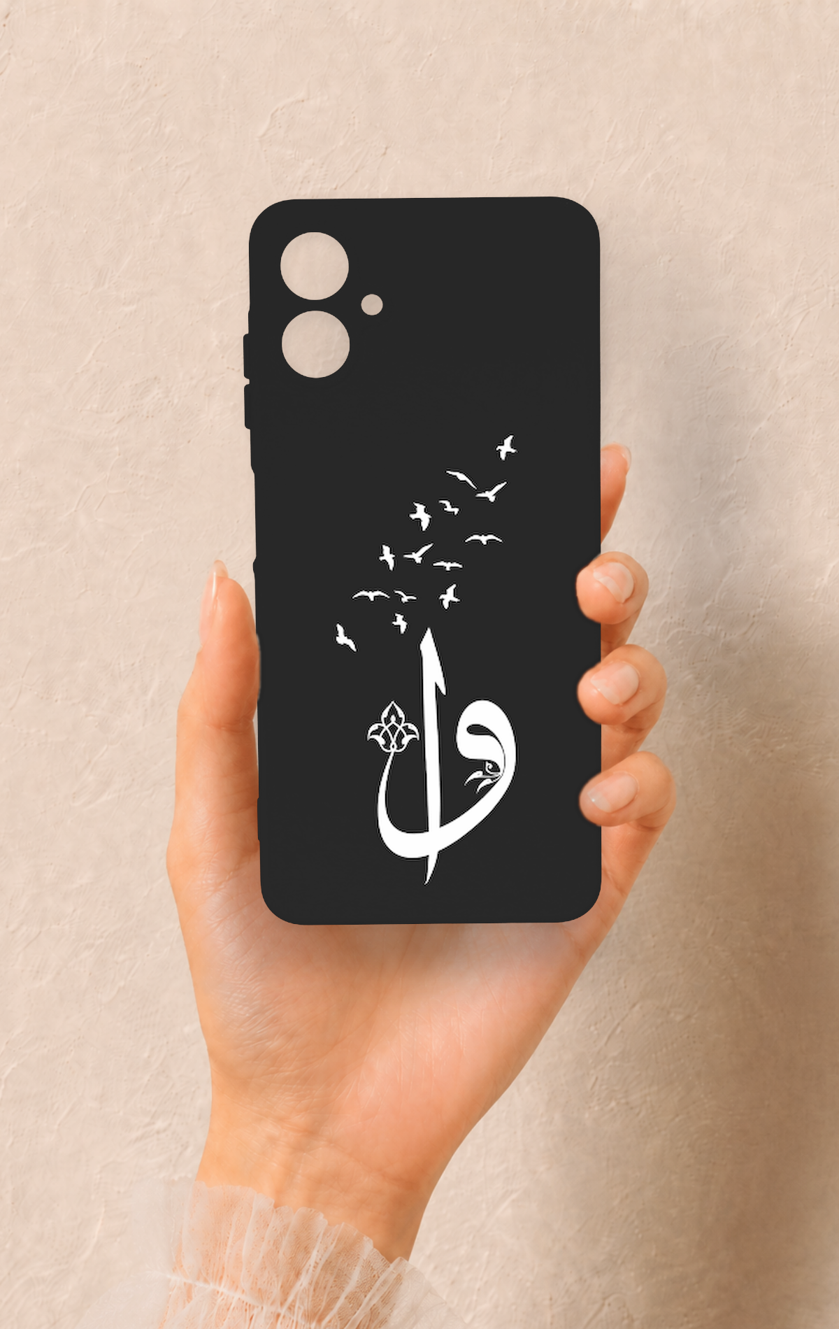 Samsung A06 Uyumlu Elif Vav Desenli Silikon Kılıf