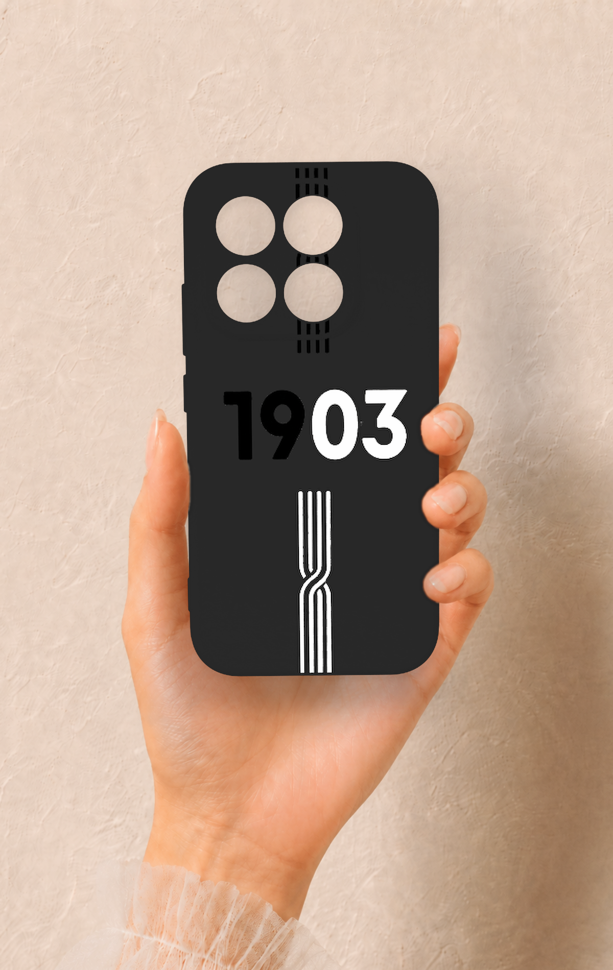 Xiaomi Mi 17 5G Uyumlu 1903 Kemer Desenli Silikon Kılıf