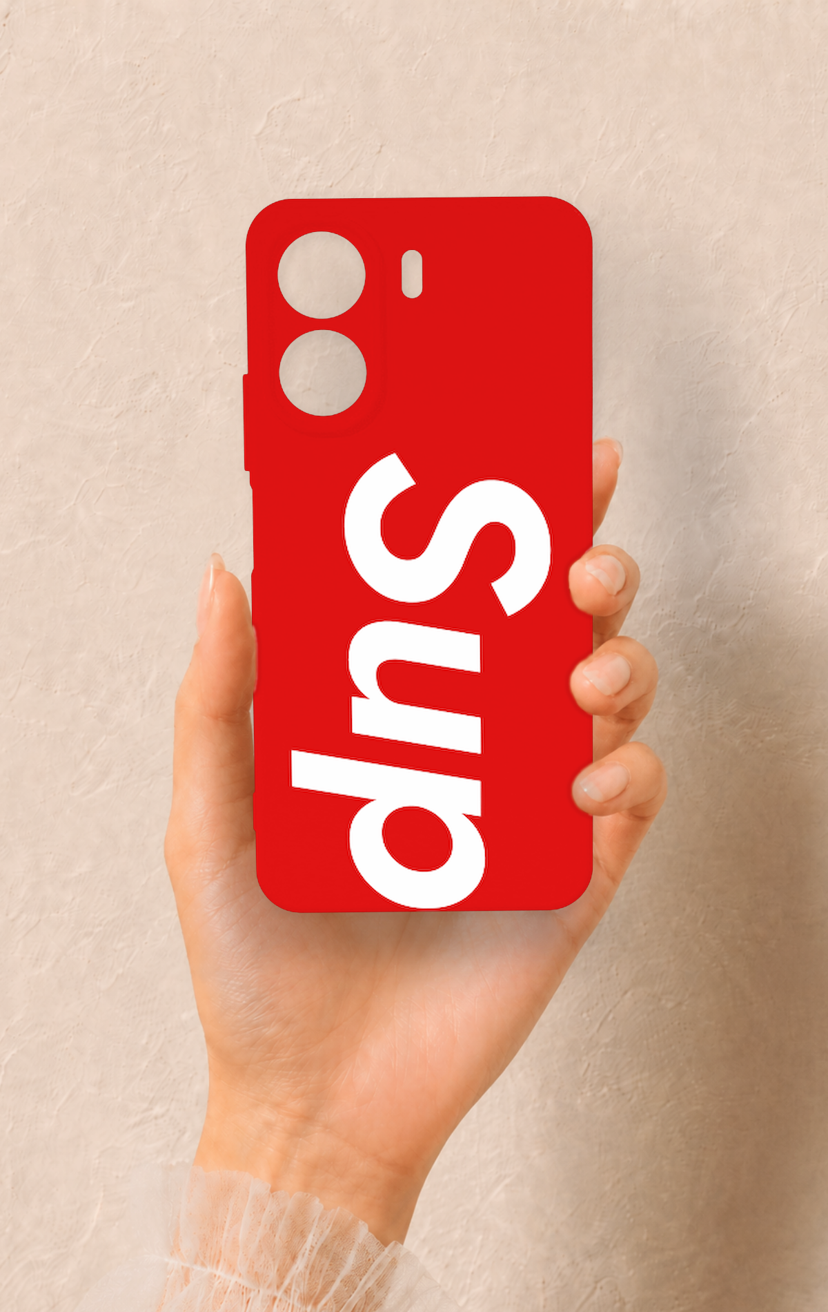 Redmi 13C Uyumlu Sup Desenli Silikon Kılıf