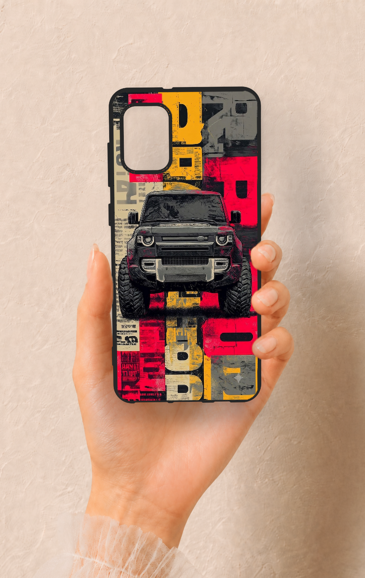 Samsung A31 Uyumlu Defender Truck Desenli Silikon Kılıf