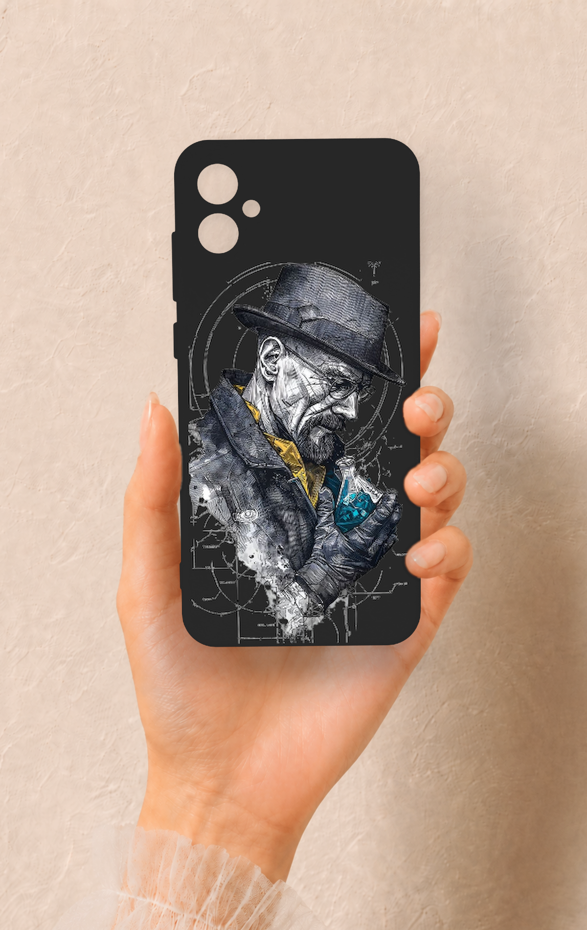 Samsung A05 Uyumlu Walter White Desenli Silikon Kılıf
