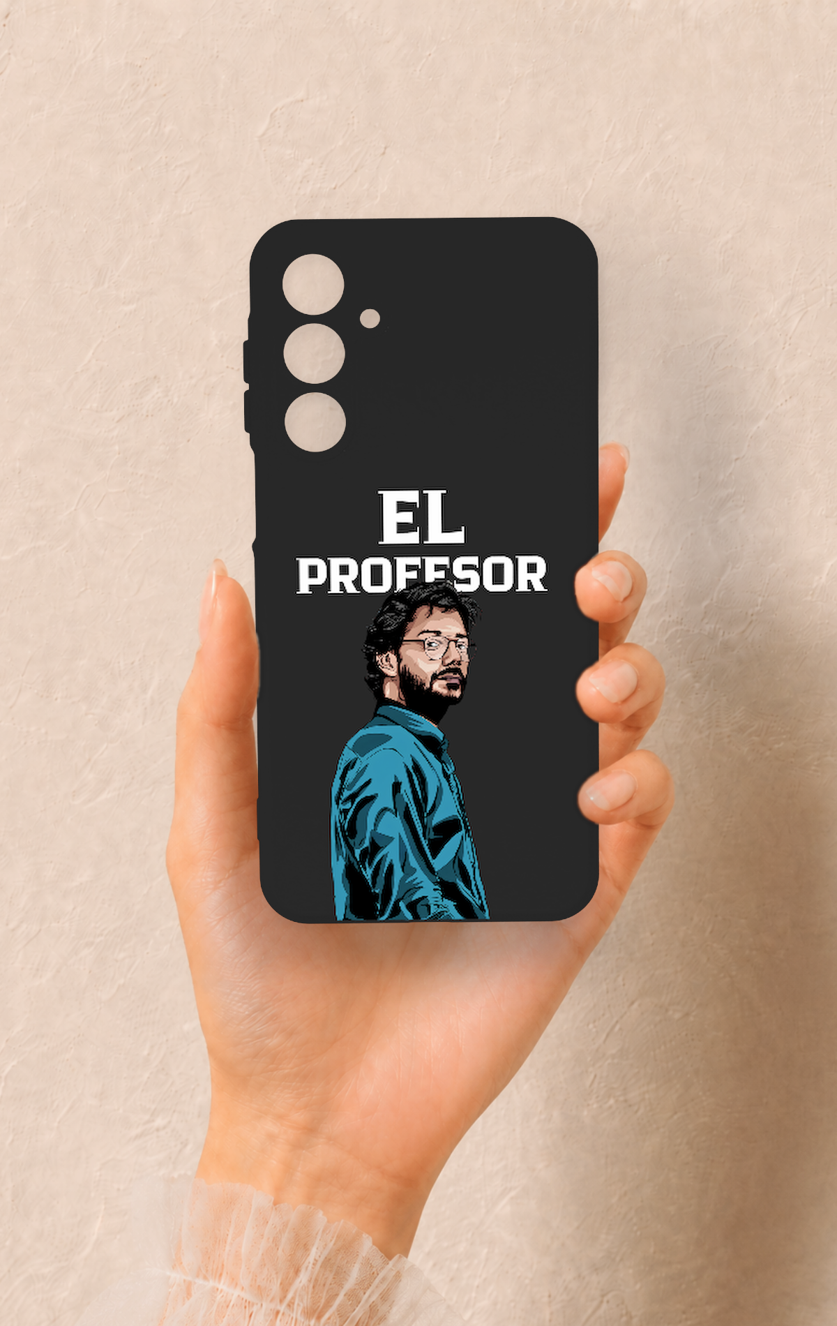 Samsung A16 Uyumlu El Profesor Desenli Silikon Kılıf