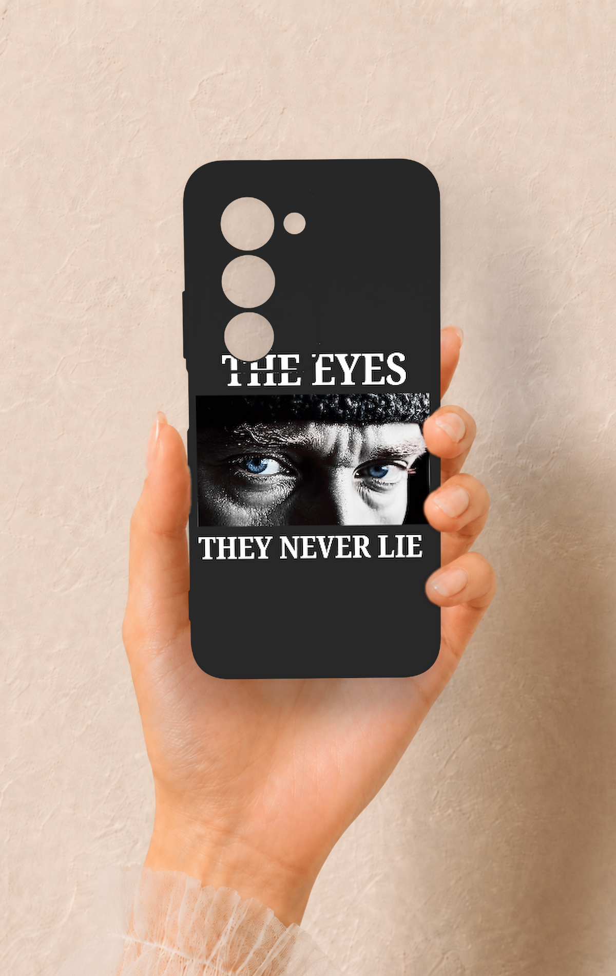 Redmi 15 5G Uyumlu Atatürk Eyes Desenli Silikon Kılıf