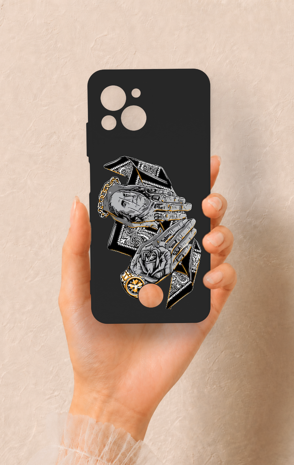 Reeder S23 Pro Max Uyumlu Self Made Desenli Silikon Kılıf