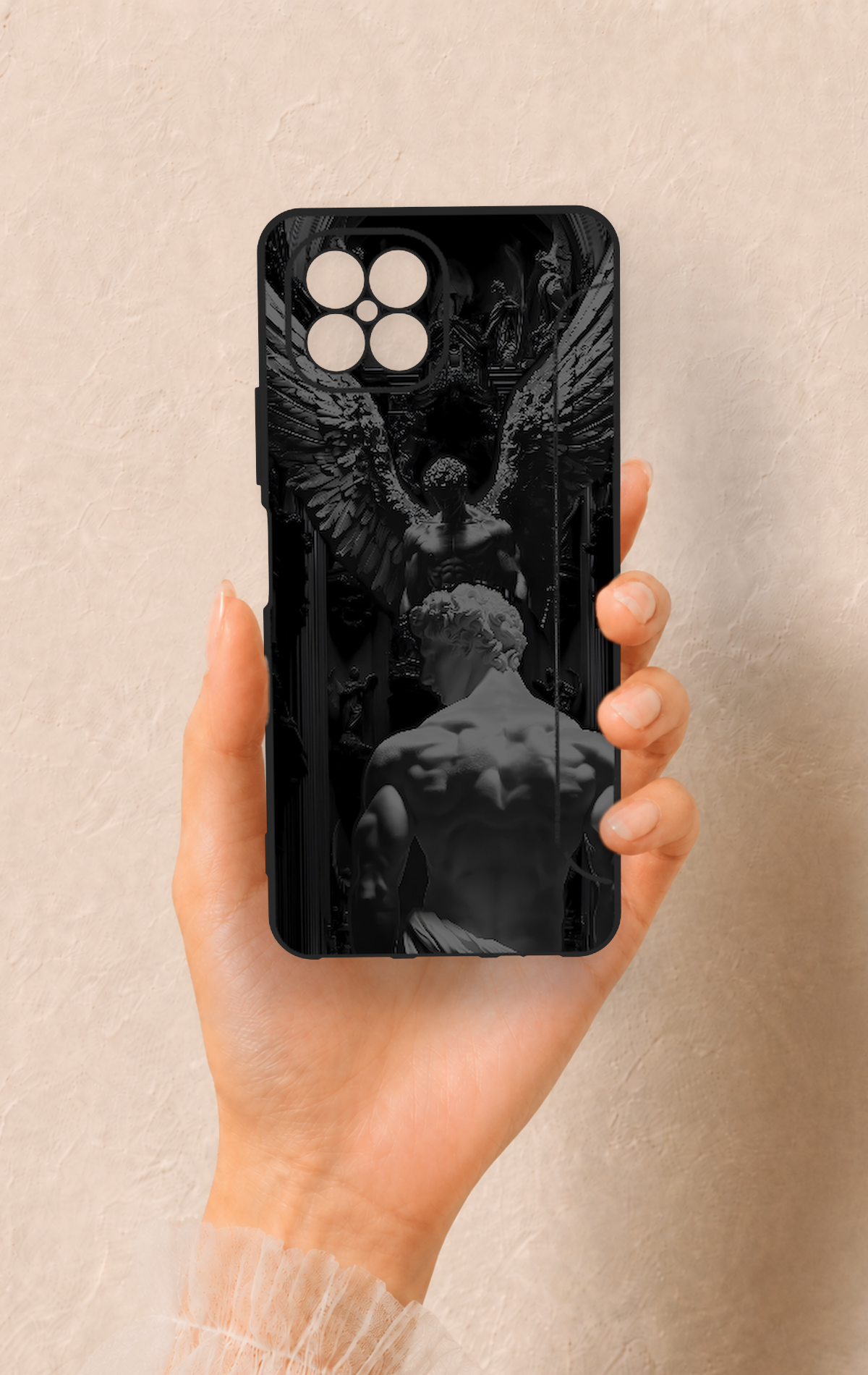 Omix X600 Uyumlu Icarus Desenli Silikon Kılıf