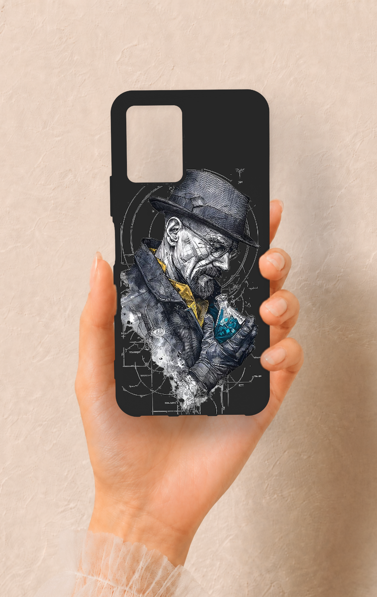 Vivo Y33S Uyumlu Walter White Desenli Silikon Kılıf