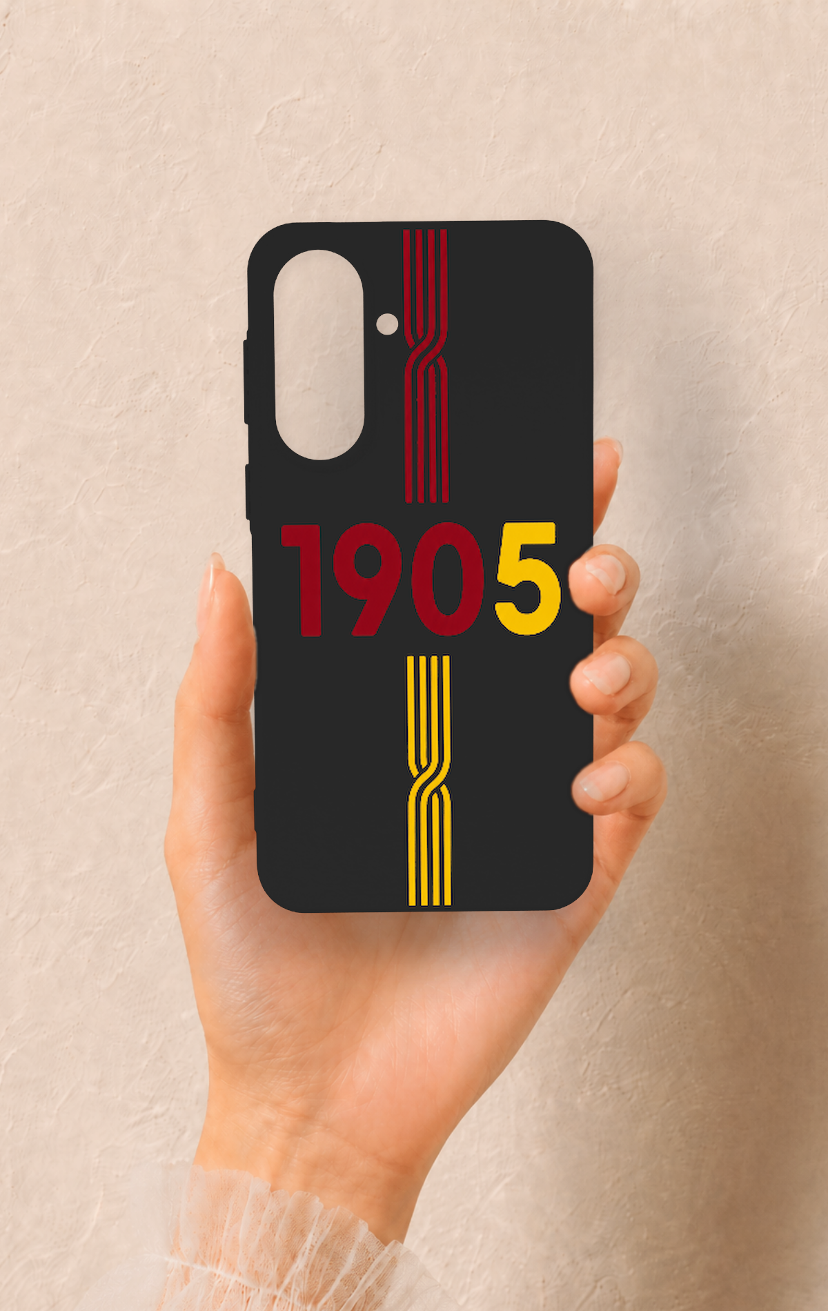 Samsung A37 Uyumlu 1905 Kemer Desenli Silikon Kılıf