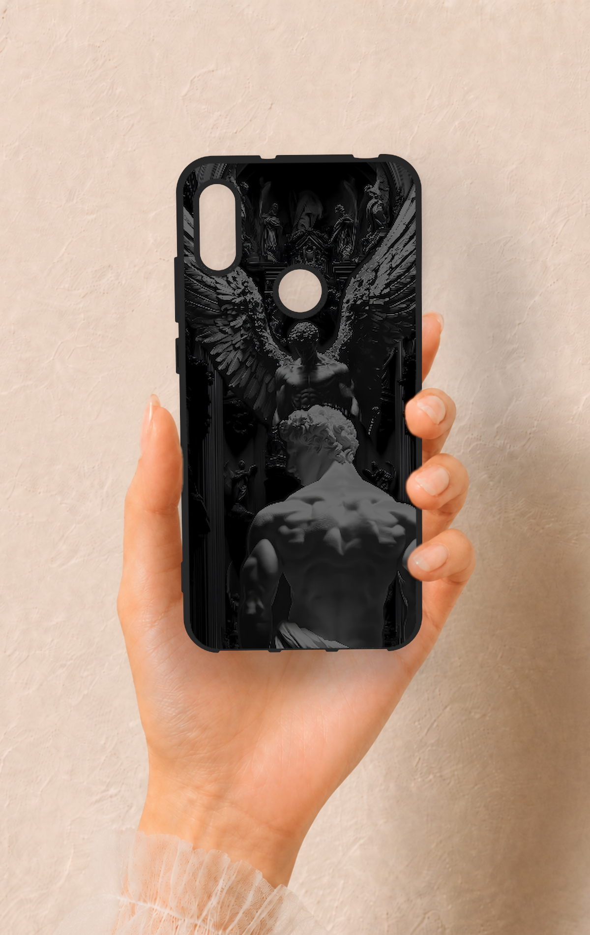 Huawei Y6 2019 Uyumlu Icarus Desenli Silikon Kılıf