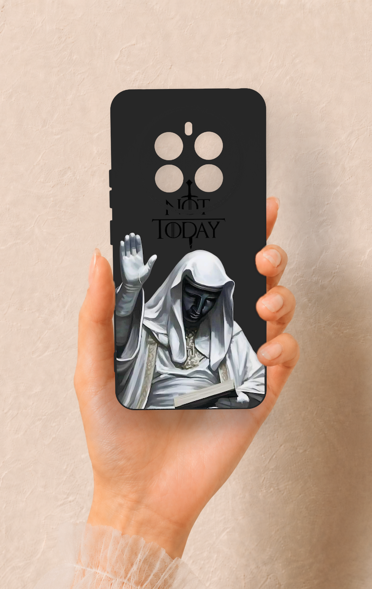 Realme 12 4G Uyumlu Not Today Desenli Silikon Kılıf