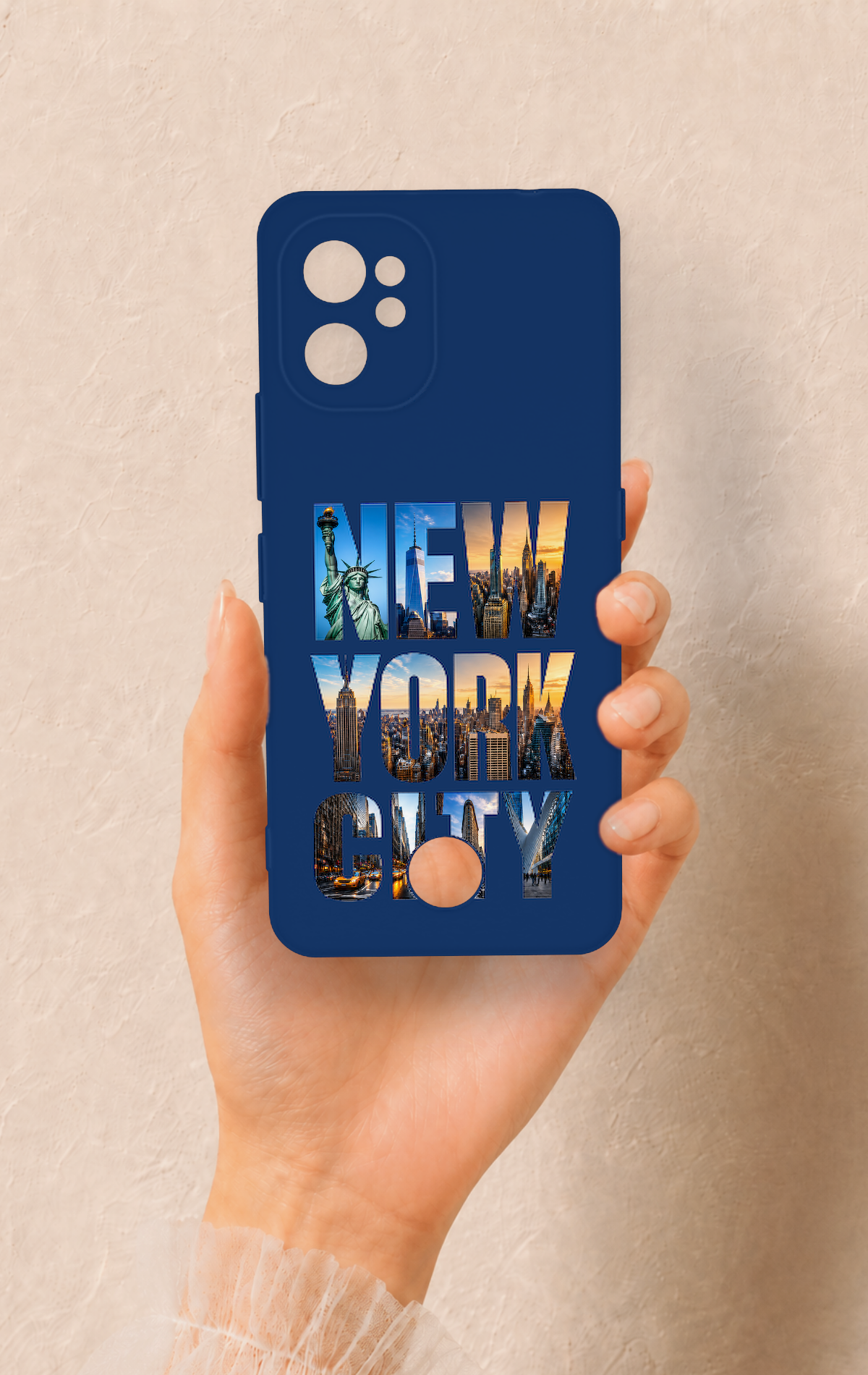 Reeder S19 Max Pro Uyumlu New York City Desenli Silikon Kılıf