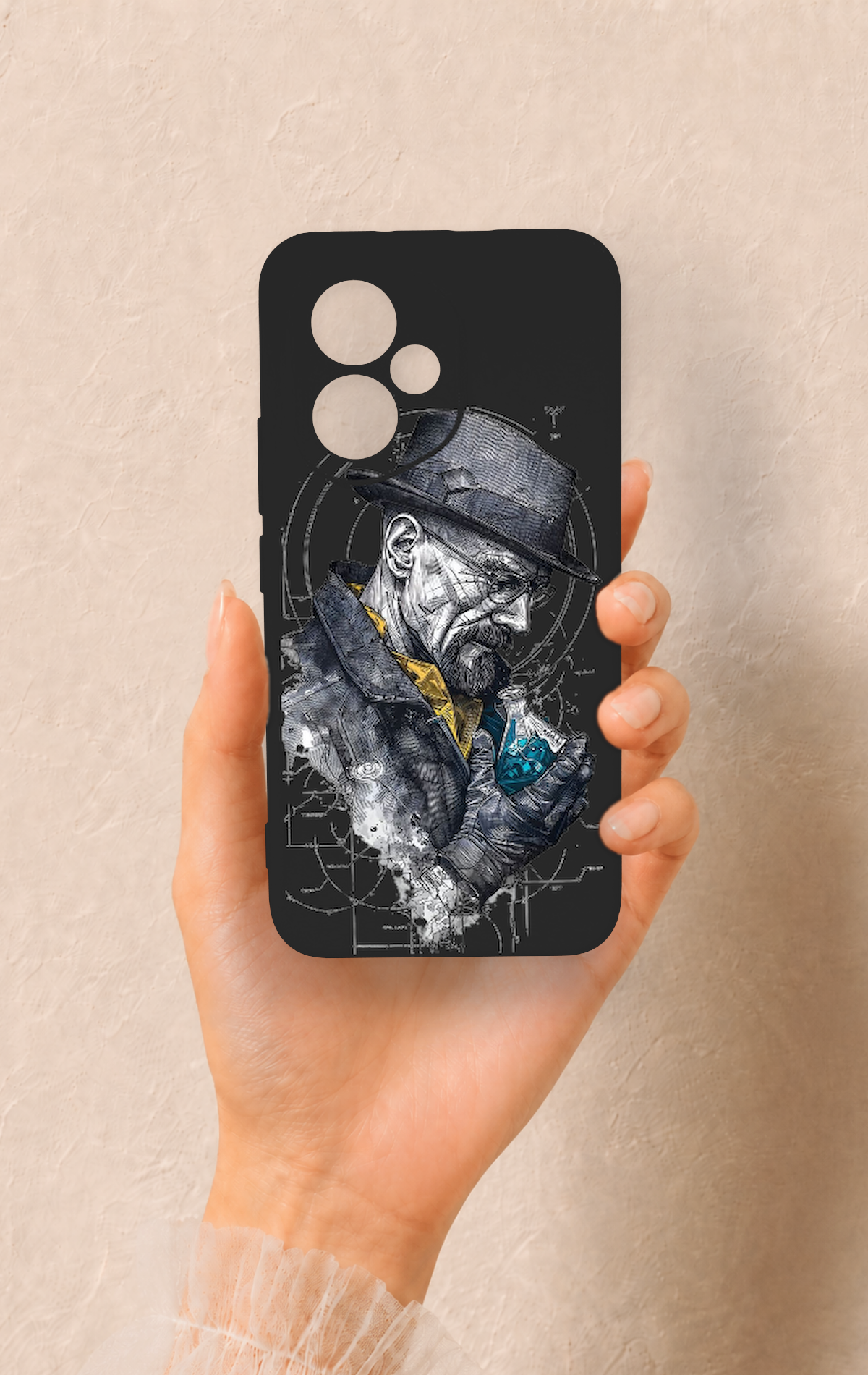 Honor 400 Uyumlu Walter White Desenli Silikon Kılıf