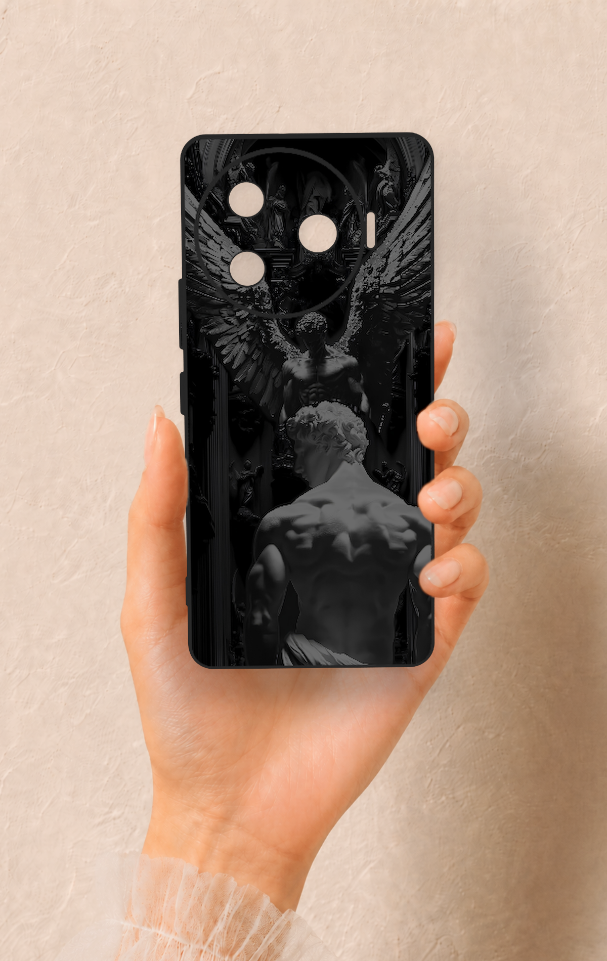 Tecno Camon 30 Pro 5G Uyumlu Icarus Desenli Silikon Kılıf