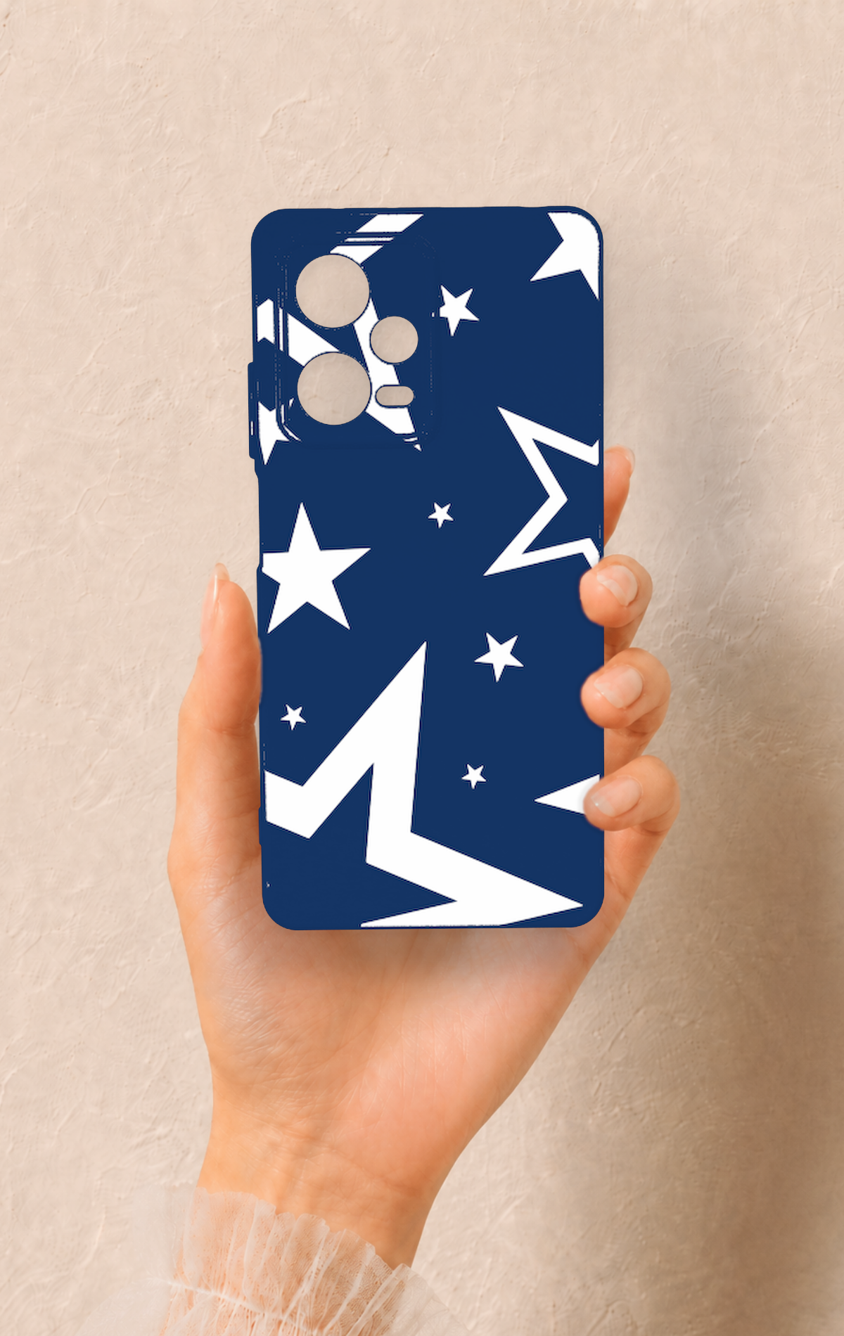 Redmi Note 12 Pro 5G Uyumlu Mega Star Desenli Silikon Kılıf
