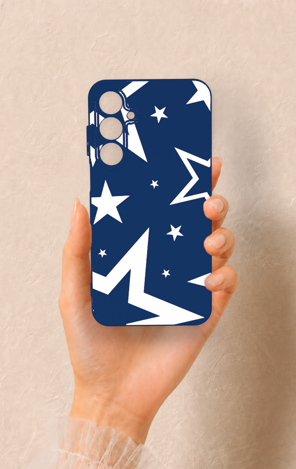 Samsung A55 Uyumlu Mega Star Desenli Silikon Kılıf