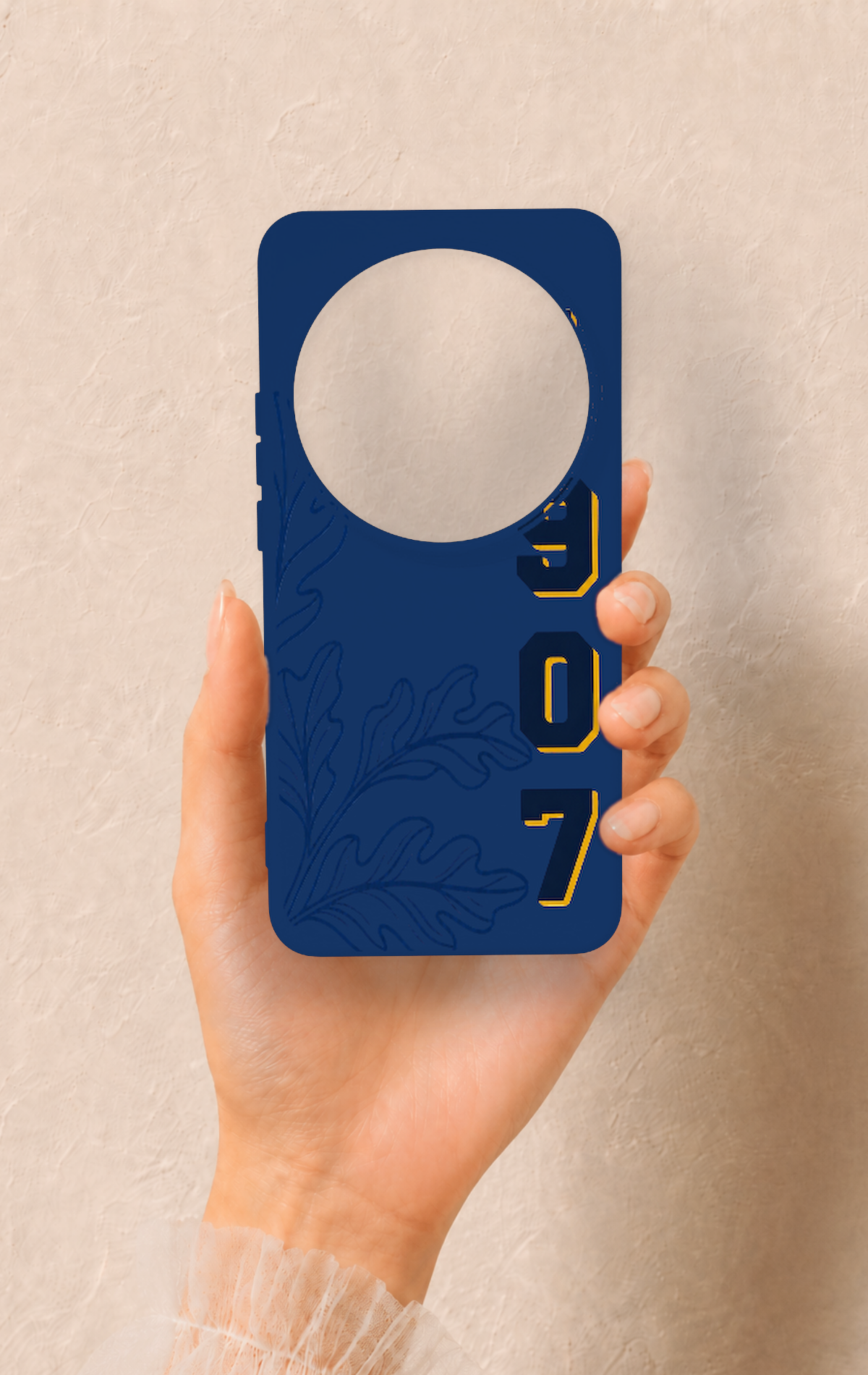 Xiaomi Mi 15 Ultra Uyumlu 1907 Palamut Desenli Silikon Kılıf