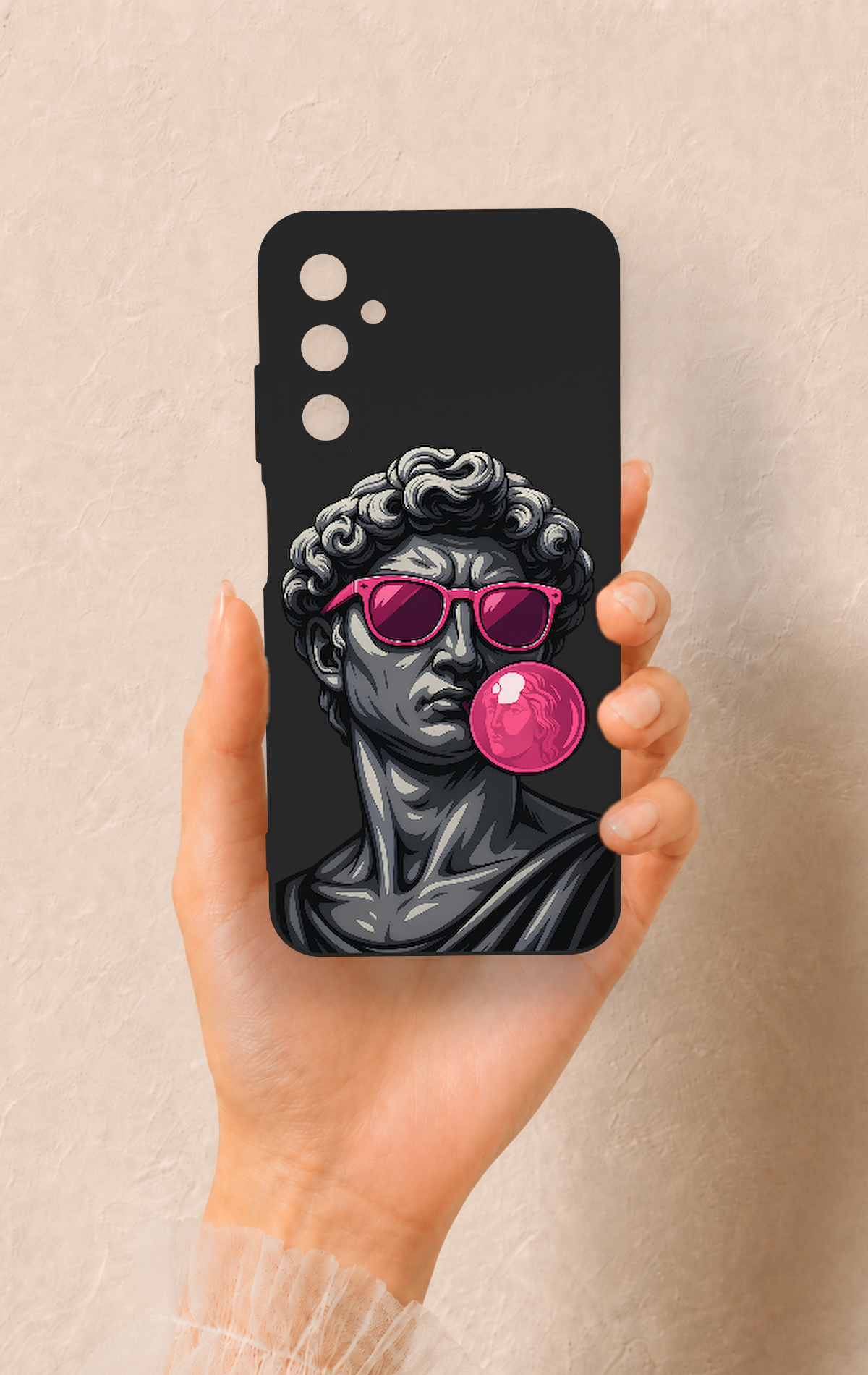 Samsung A05s Uyumlu Pop David Desenli Silikon Kılıf