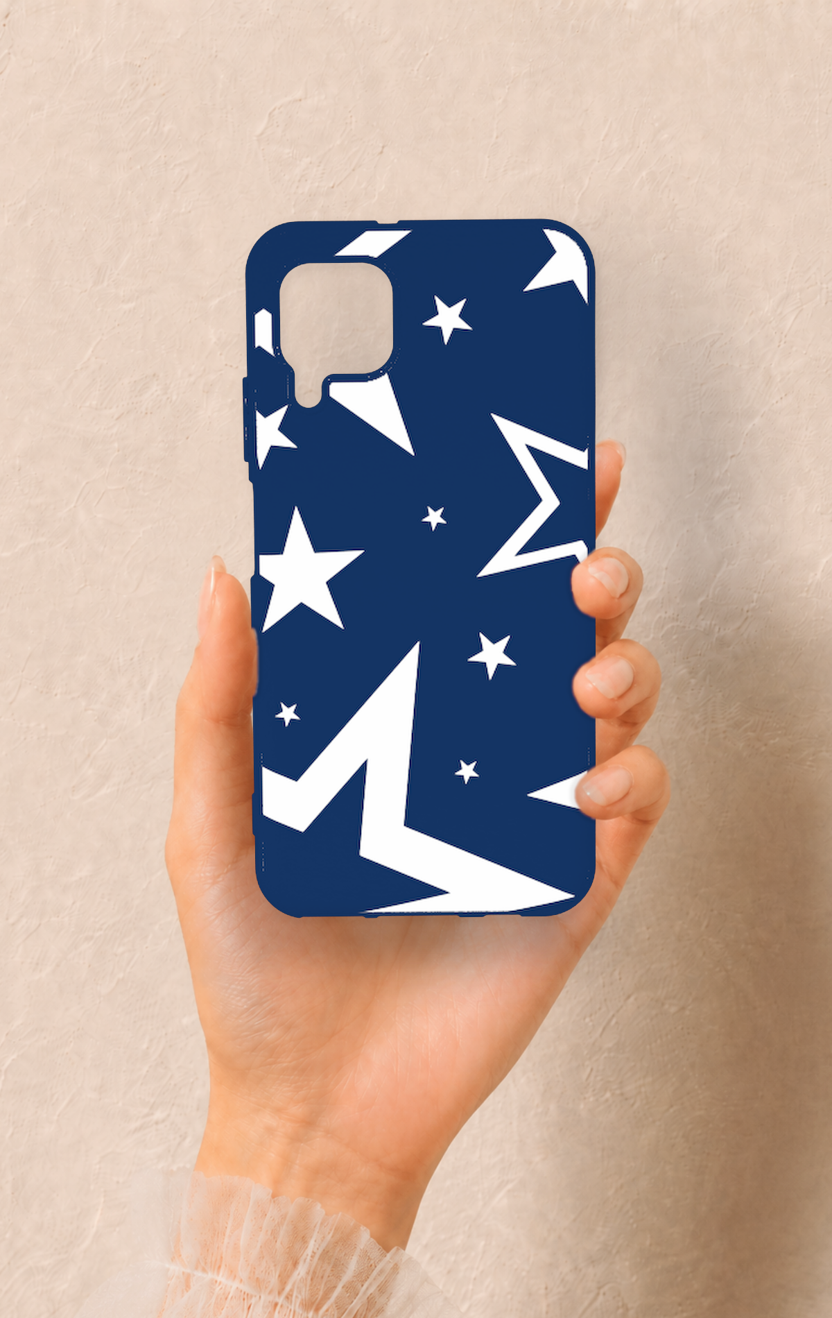 Huawei P40 Lite Uyumlu Mega Star Desenli Silikon Kılıf