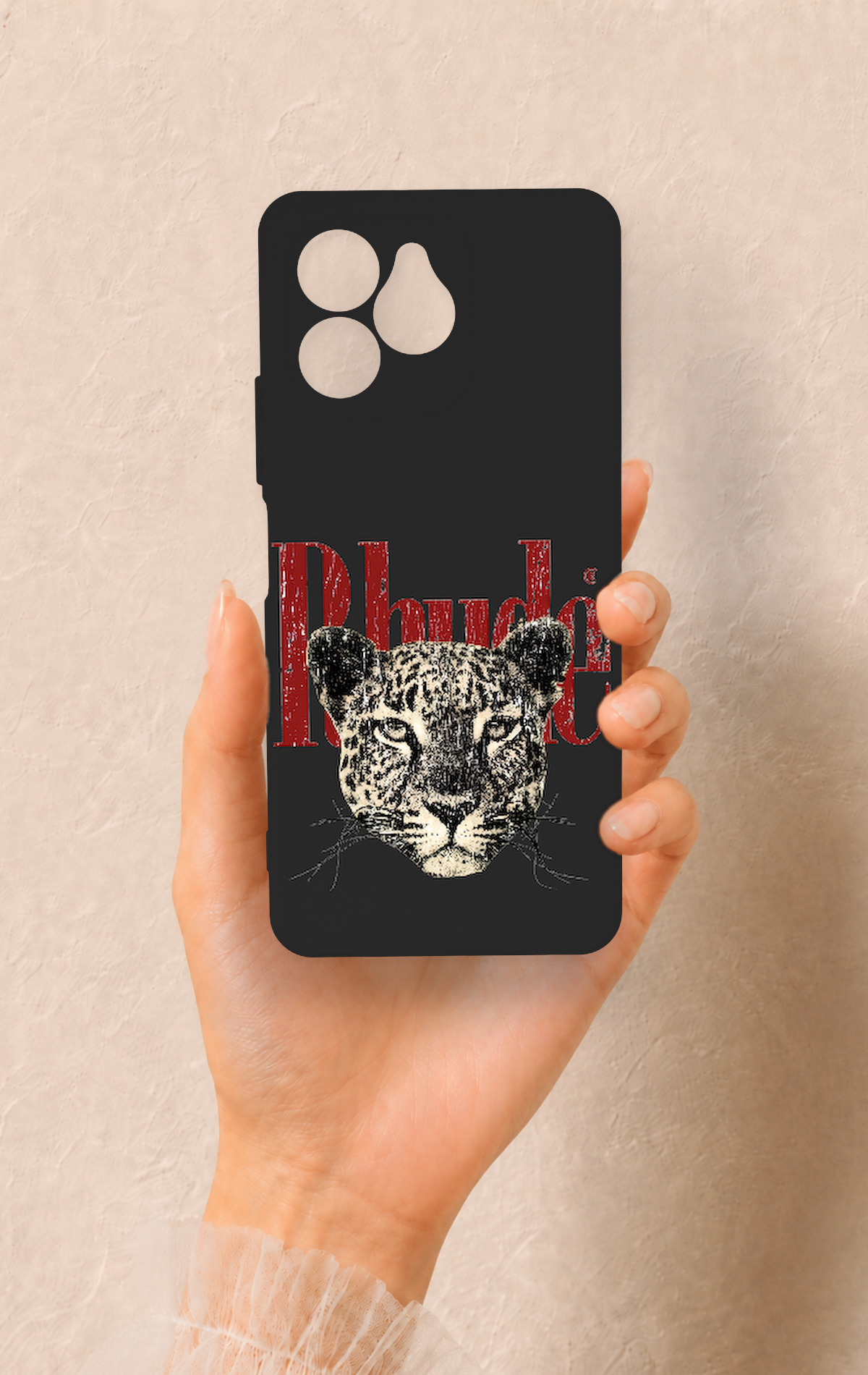 Omix x6 Uyumlu Rhude Desenli Silikon Kılıf