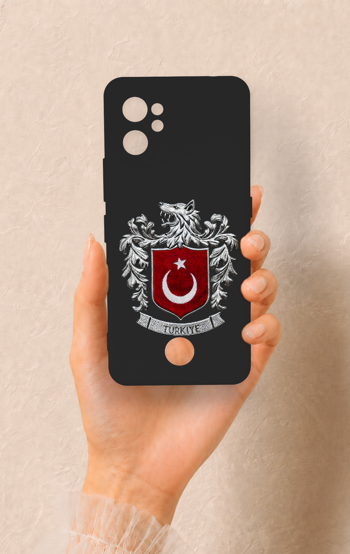 Reeder S19 Max Pro Uyumlu Türk Arma Desenli Silikon Kılıf