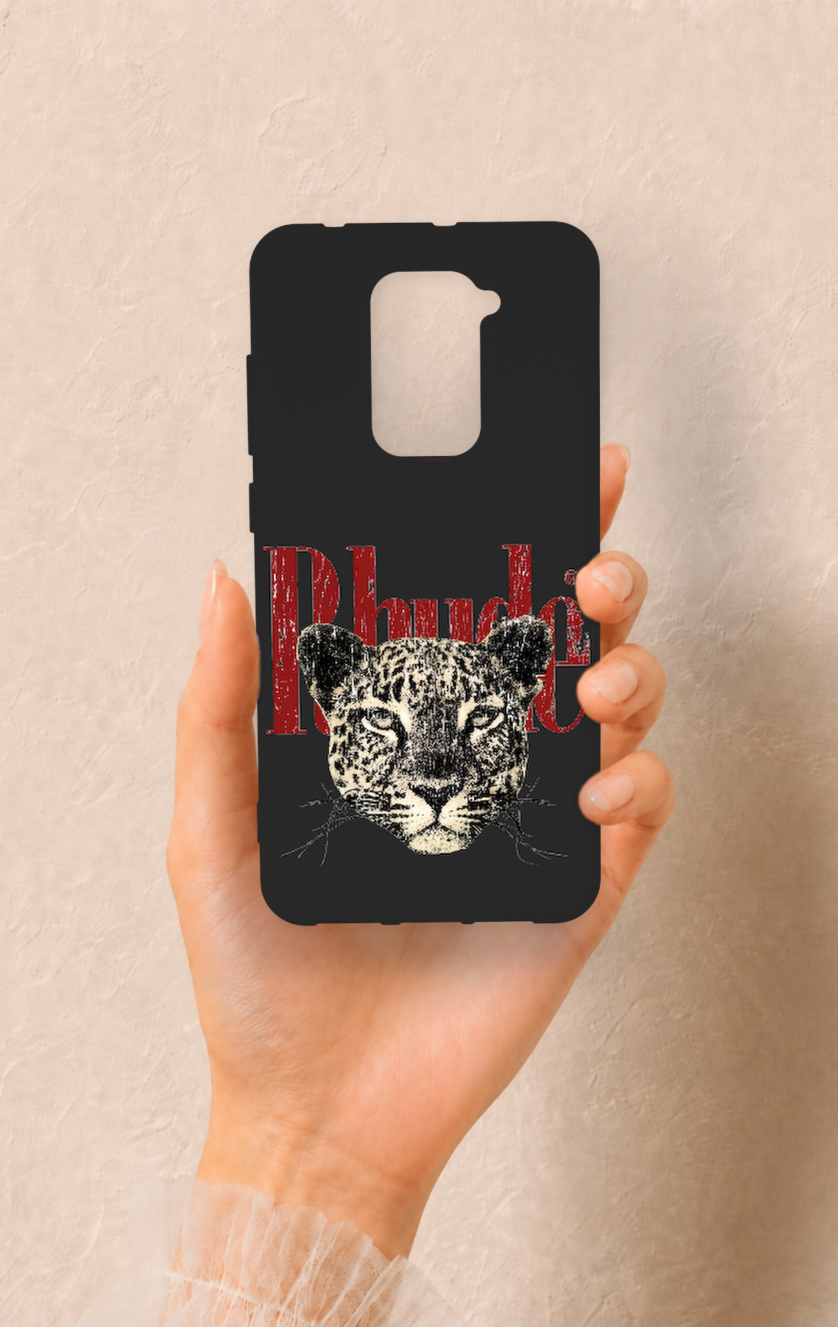 Redmi Note 9 Uyumlu Rhude Desenli Silikon Kılıf
