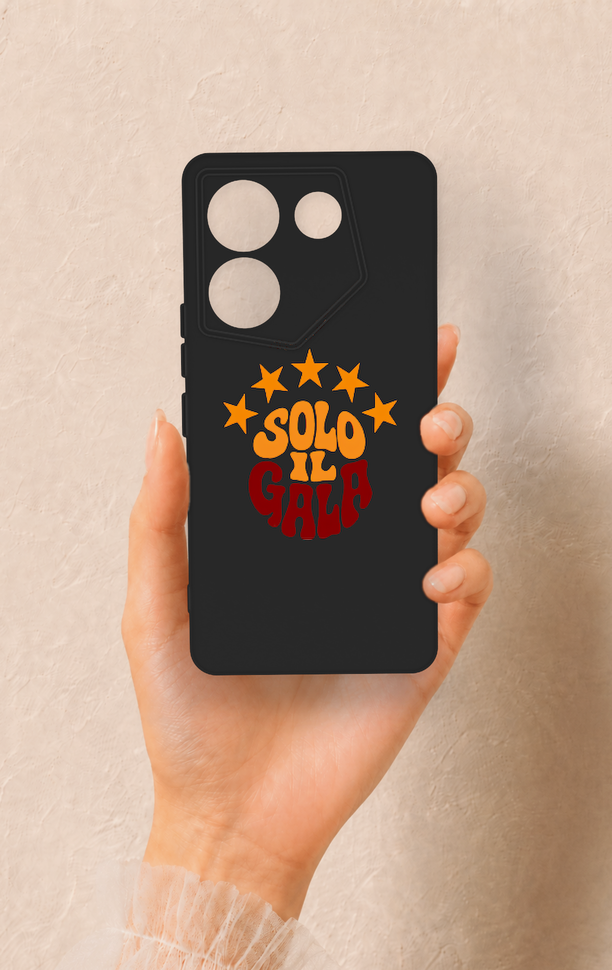 Tecno Caman 20 Pro 5G Uyumlu Solo IL Gala Desenli Silikon Kılıf