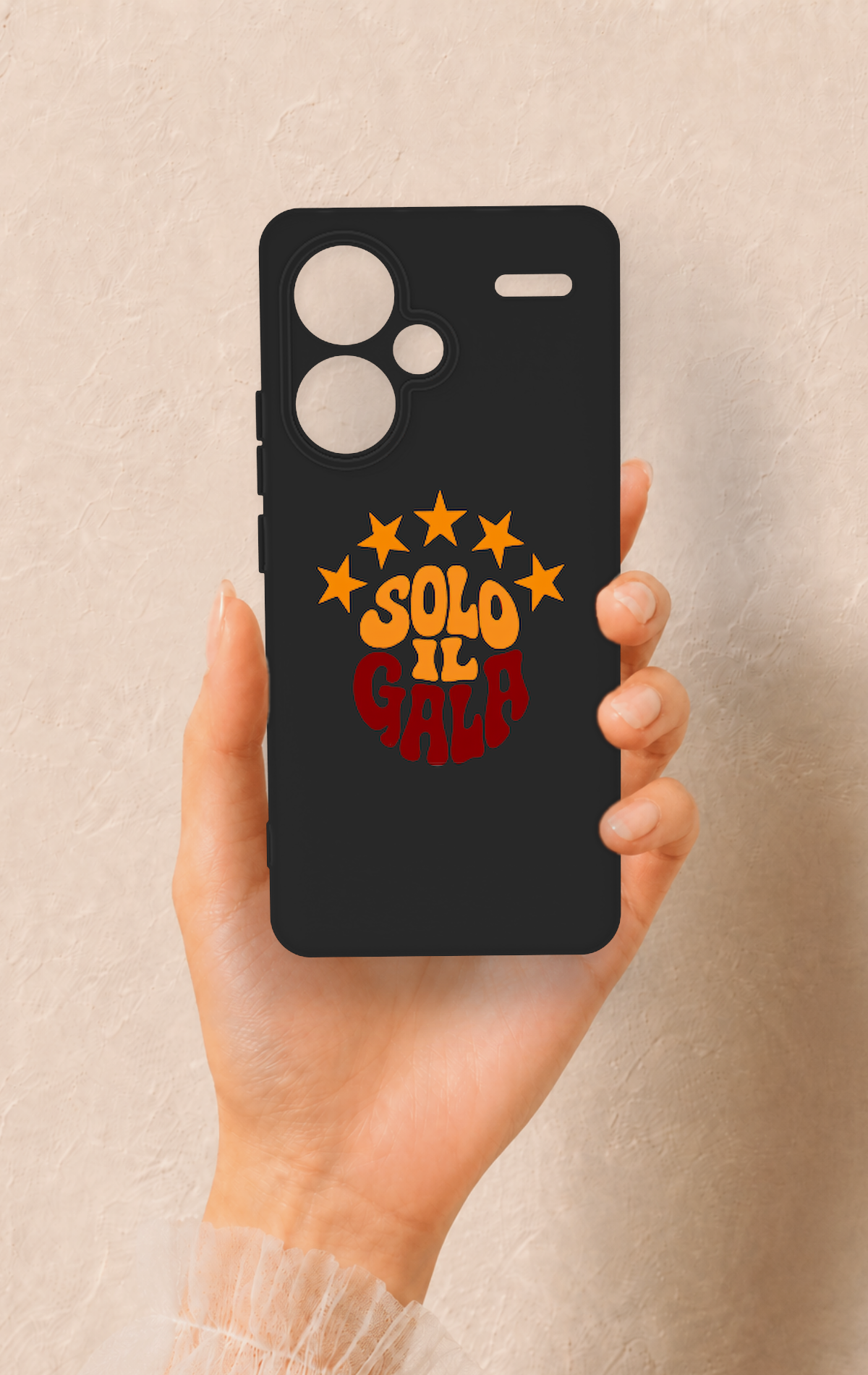 Redmi Note 13 Pro Plus Uyumlu Solo IL Gala Desenli Silikon Kılıf