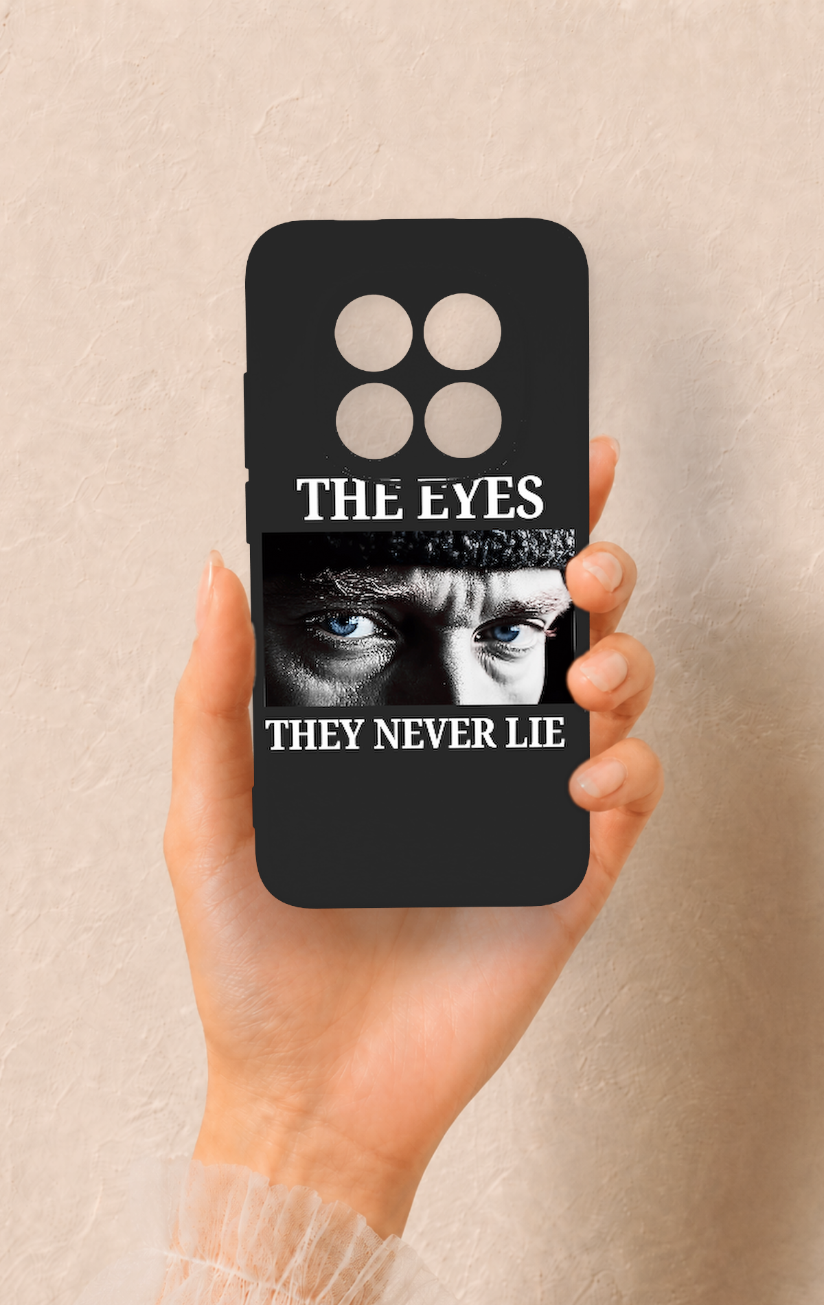 Redmi Note 15 Pro 5G Uyumlu Atatürk Eyes Desenli Silikon Kılıf