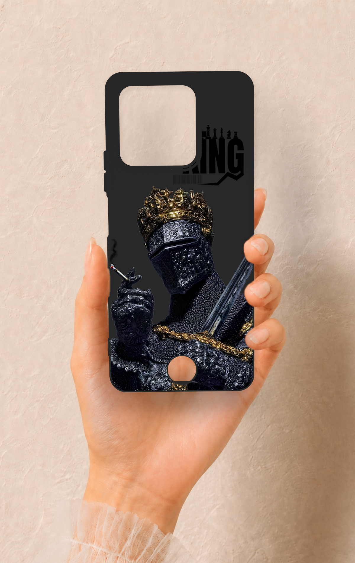 Reeder S71 Uyumlu King Desenli Silikon Kılıf