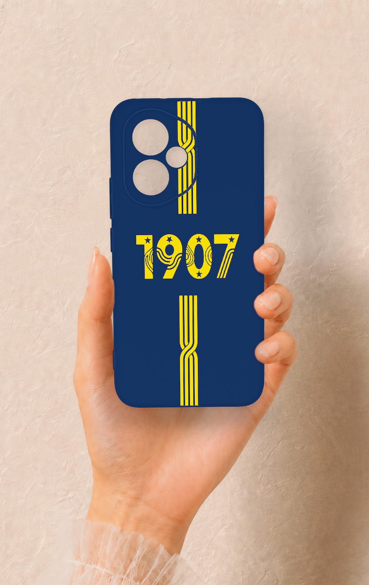 Honor 400 Uyumlu 1907 Kemer Desenli Silikon Kılıf