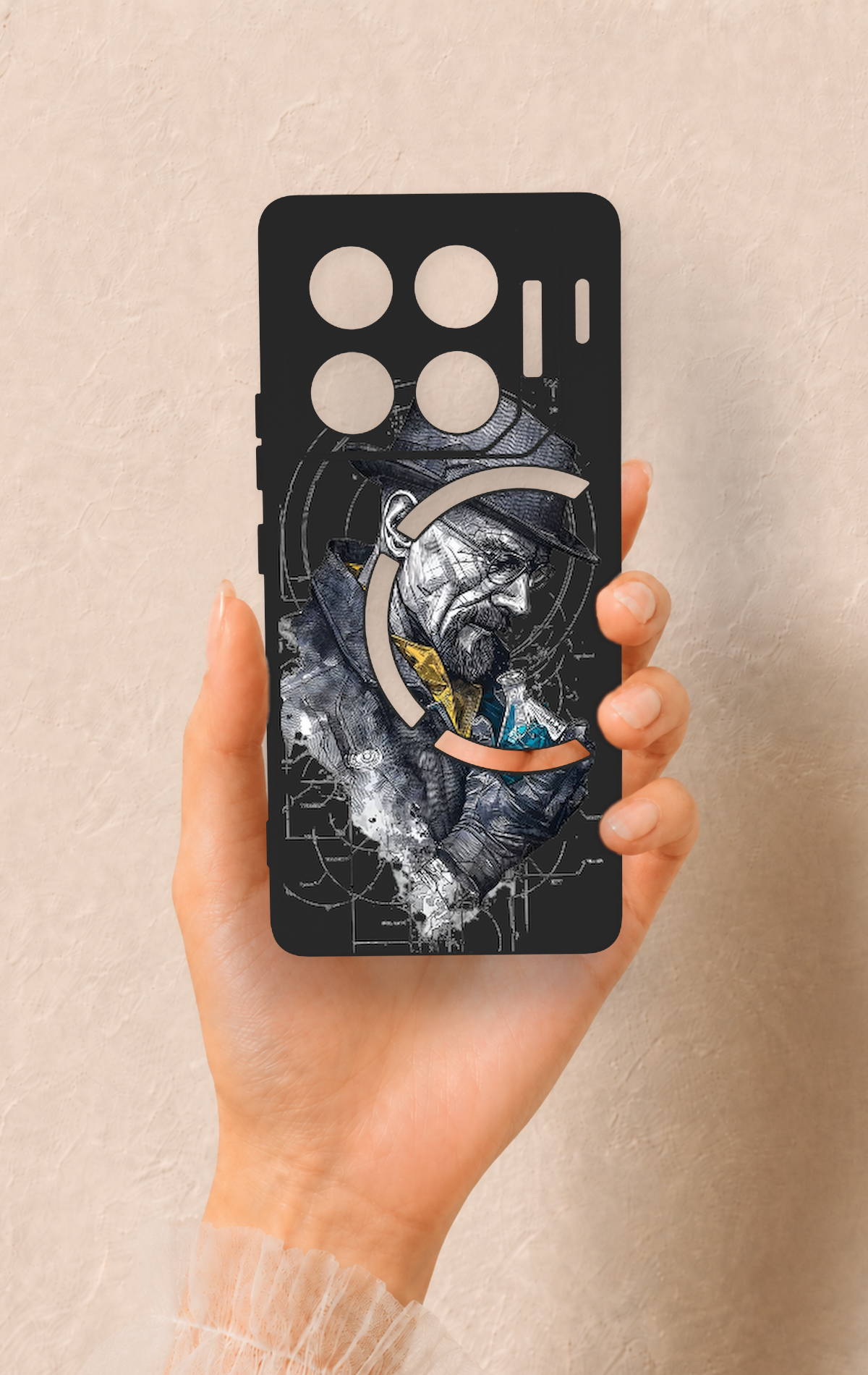 İnfinix Gt 20 Pro Uyumlu Walter White Desenli Silikon Kılıf