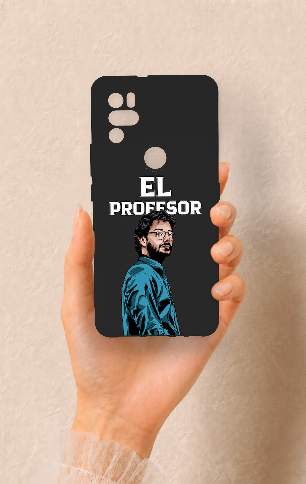 Omix X300 Uyumlu El Profesor Desenli Silikon Kılıf