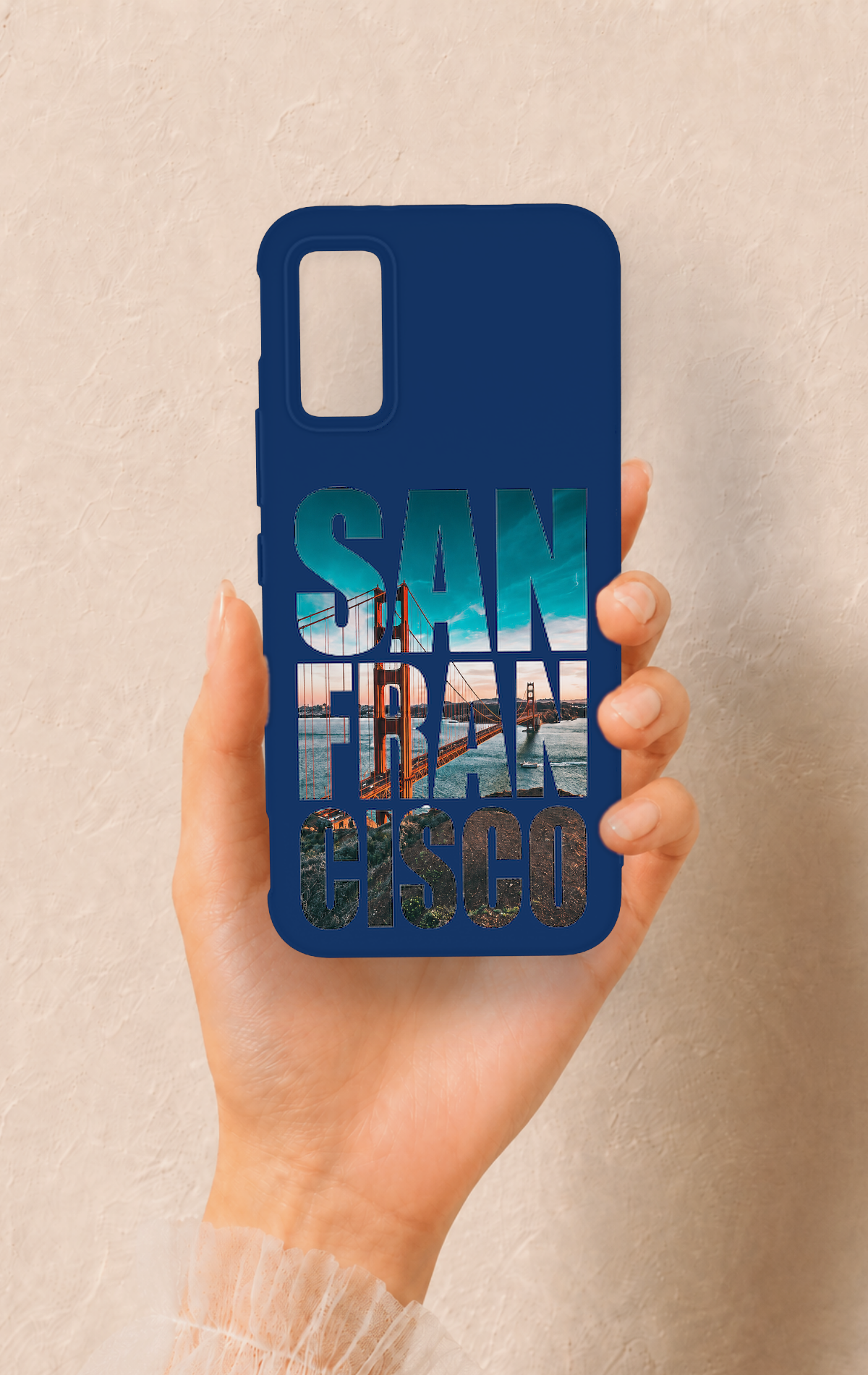 İnfinix Gt 30 Pro Uyumlu San Francisco Desenli Silikon Kılıf