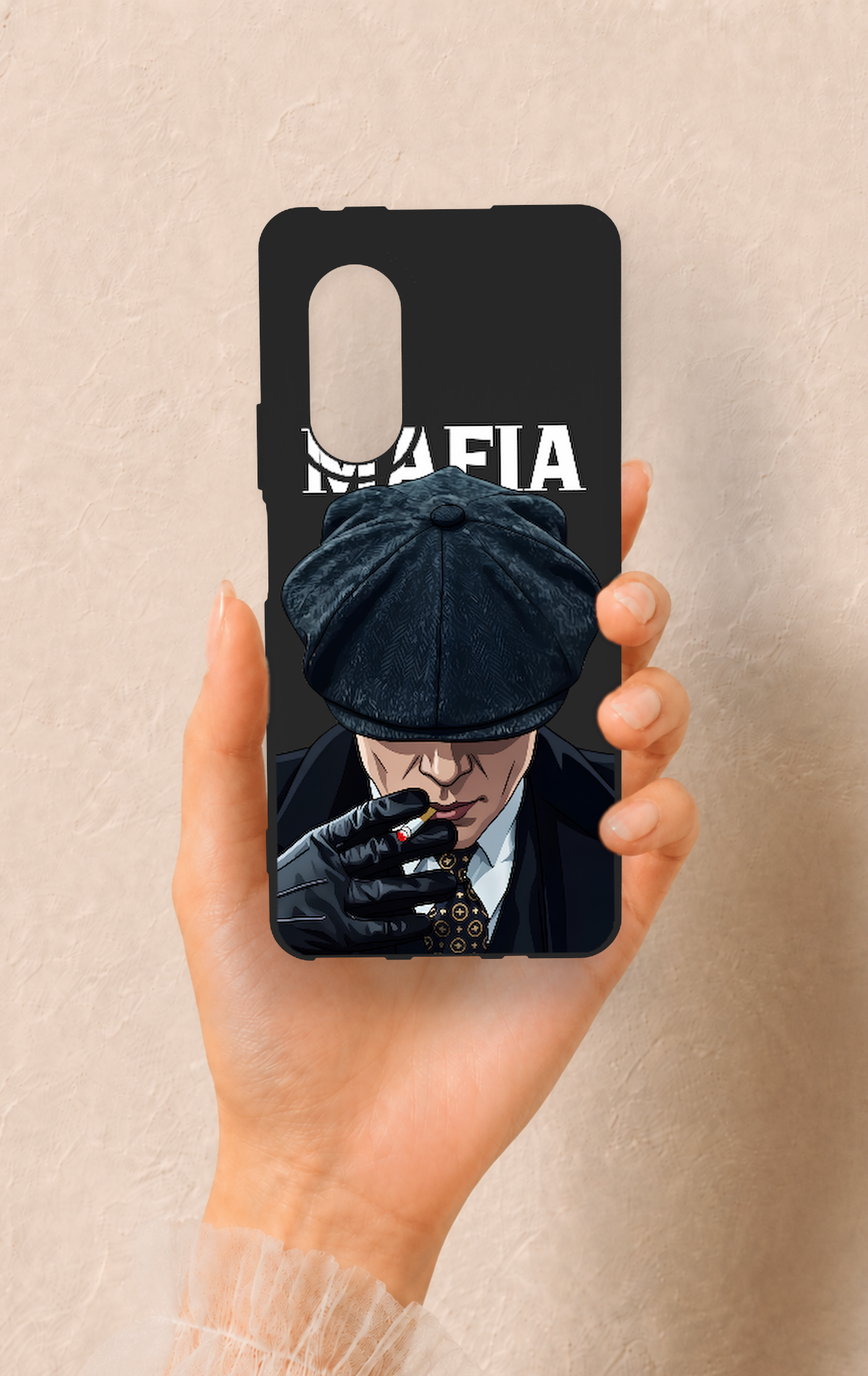 Huawei Nova 9Se Uyumlu MAFIA Desenli Silikon Kılıf