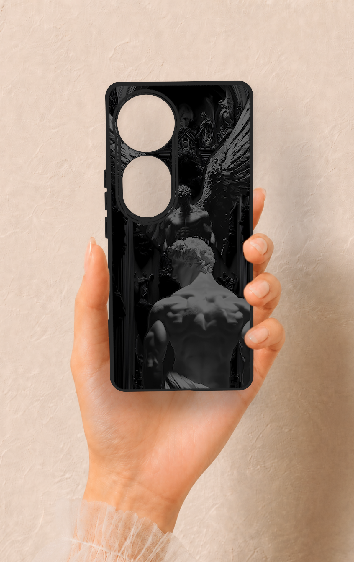 Vivo V40 Uyumlu Icarus Desenli Silikon Kılıf