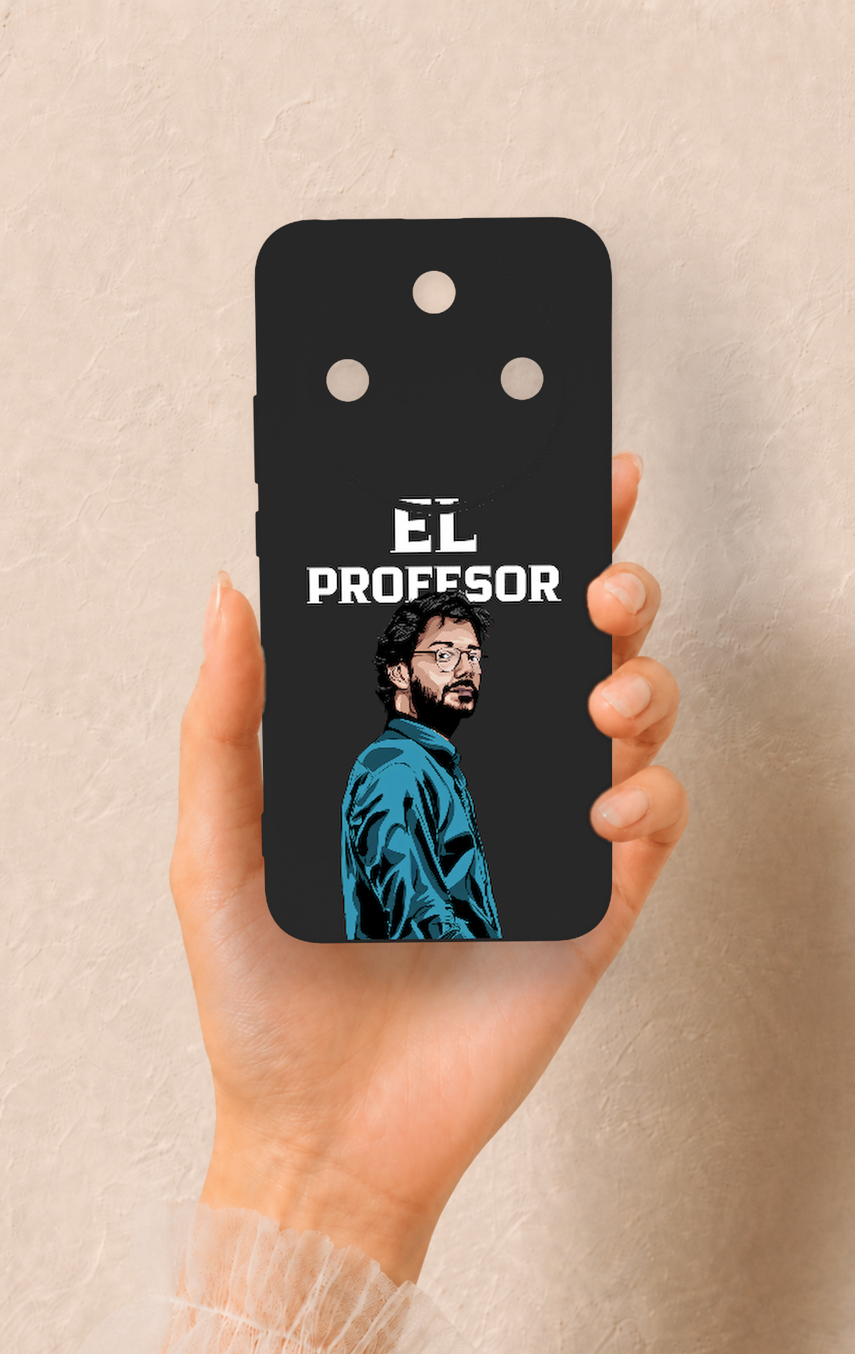 Honor Magic 8 Lite Uyumlu El Profesor Desenli Silikon Kılıf