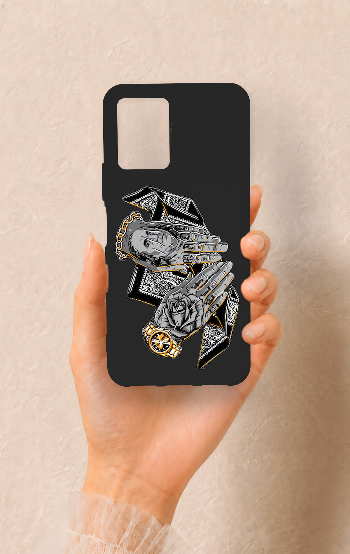 Vivo Y21S Uyumlu Self Made Desenli Silikon Kılıf